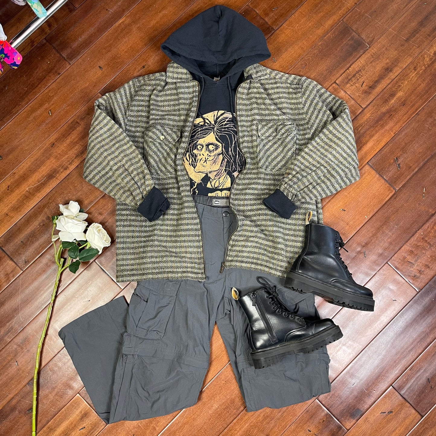 THRIFTED HOCUS POCUS “R.I.P. BILLY” HOODIE