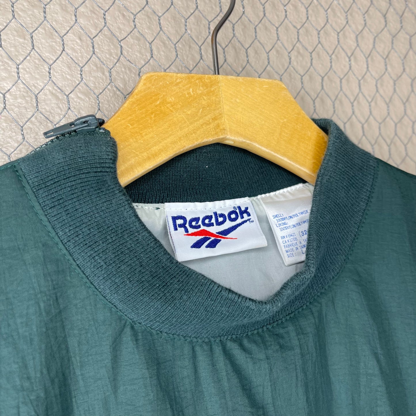 VINTAGE 90’S REEBOK WINDBREAKER CREWNECK SWEATSHIRT