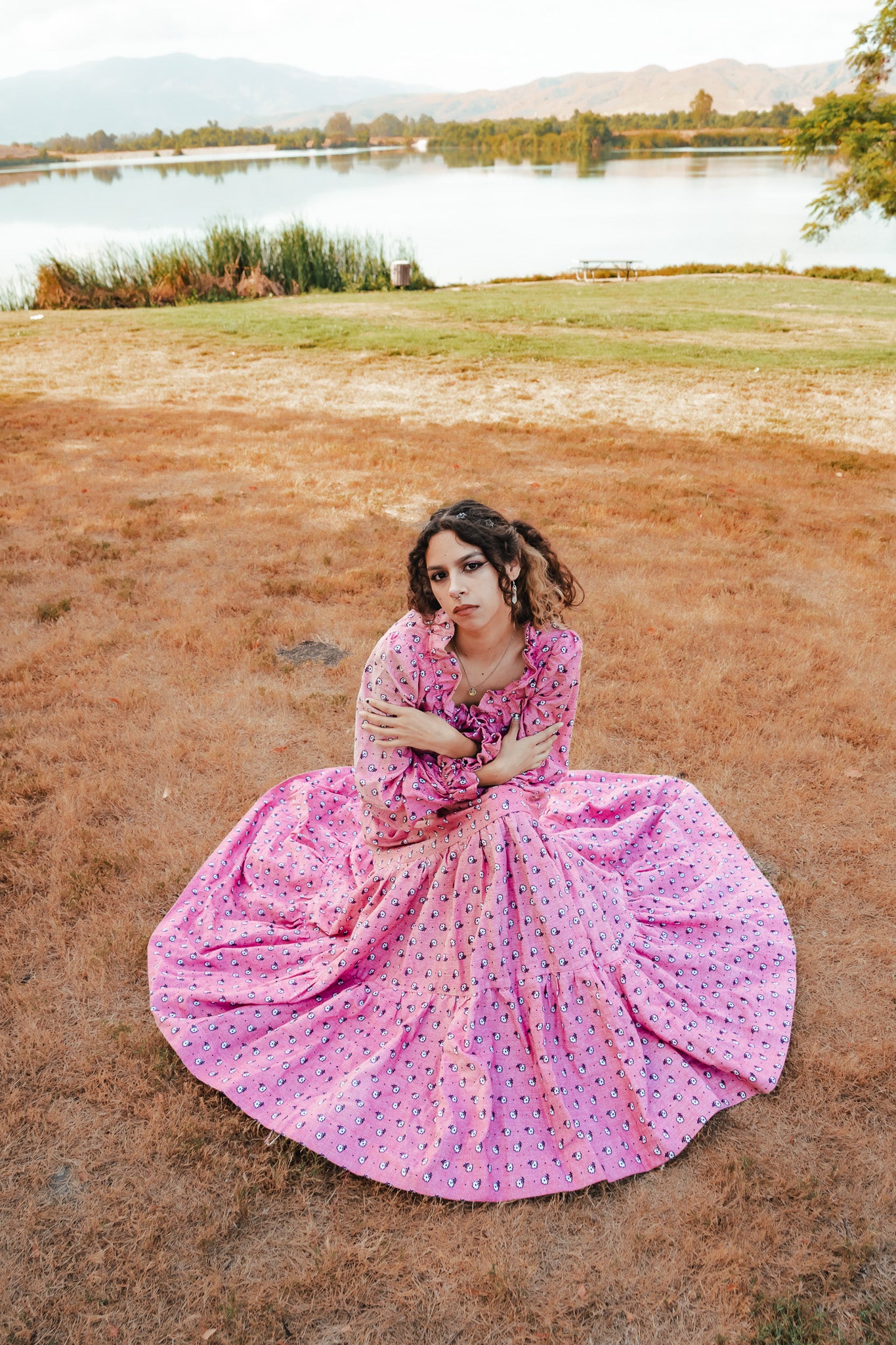 VINTAGE LITTLE HOUSE ON THE PRAIRE TWO-PIECE SET