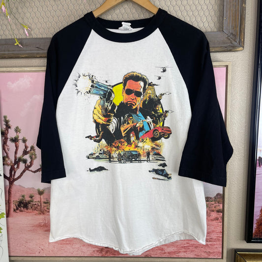 THRIFTED “THE LAST STAND” ARNOLD SCHWARZENEGGER T-SHIRT