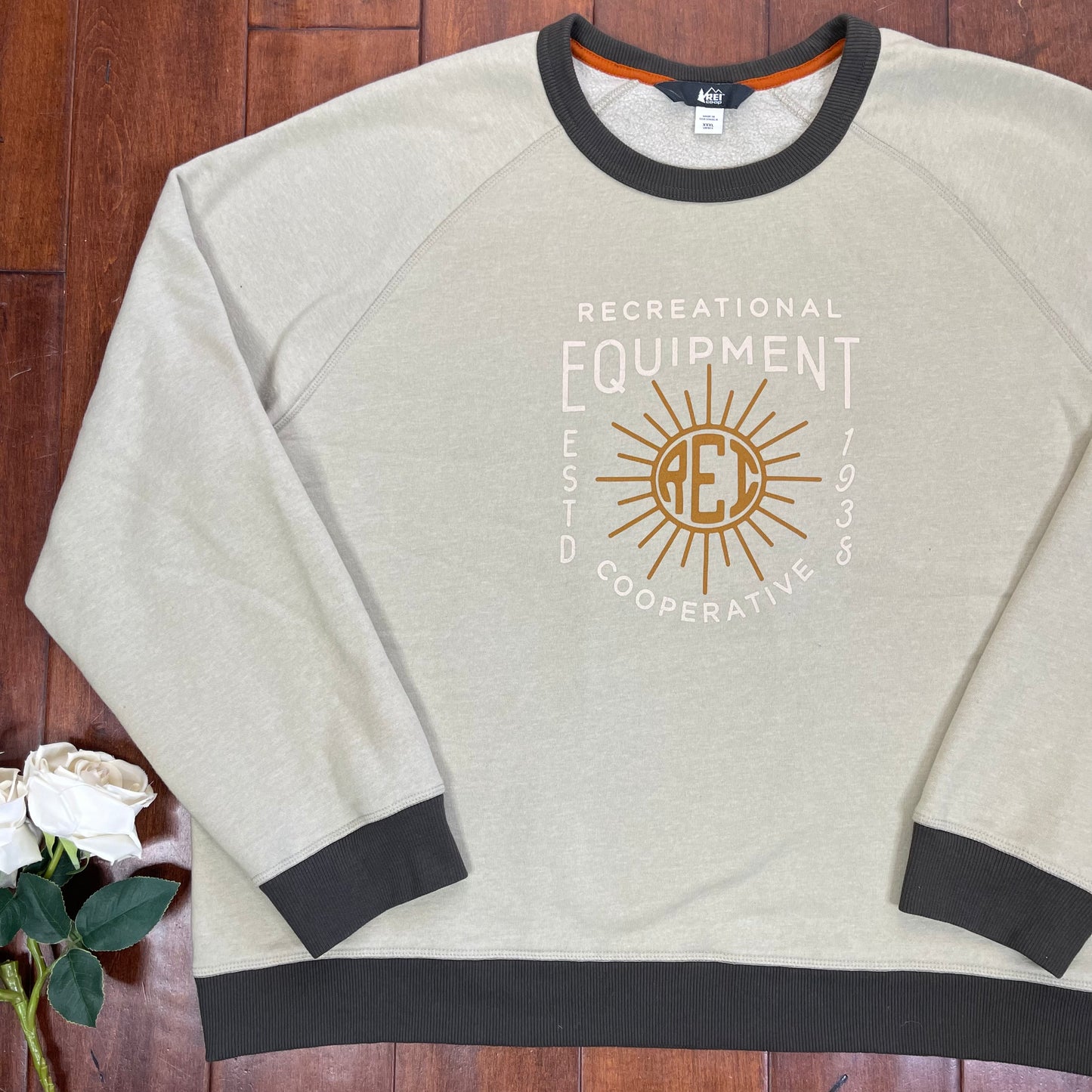 THRIFTED REI CREWNECK SWEATER