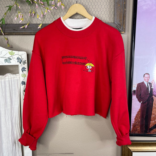 VINTAGE 90’S PEANUTS COLLECTION SNOOPY CREWNECK SWEATER
