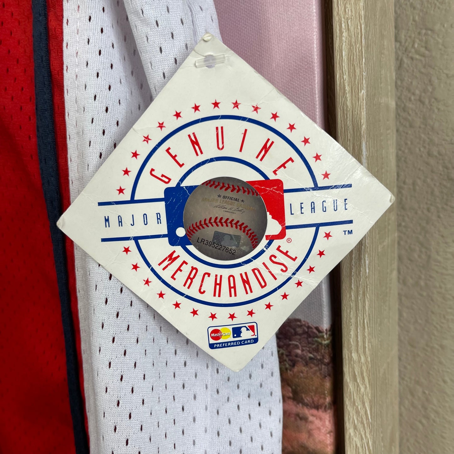 THRIFTED ANGELS BASEBALL STITCHES JERSEY