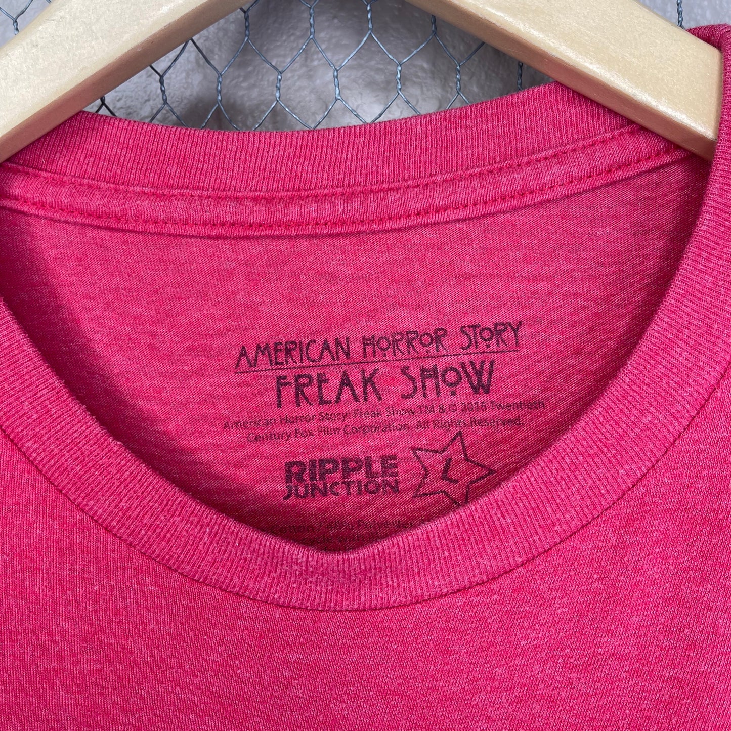 THRIFTED AMERICAN HORROR STORY “TWISTY FAN CLUB” T-SHIRT