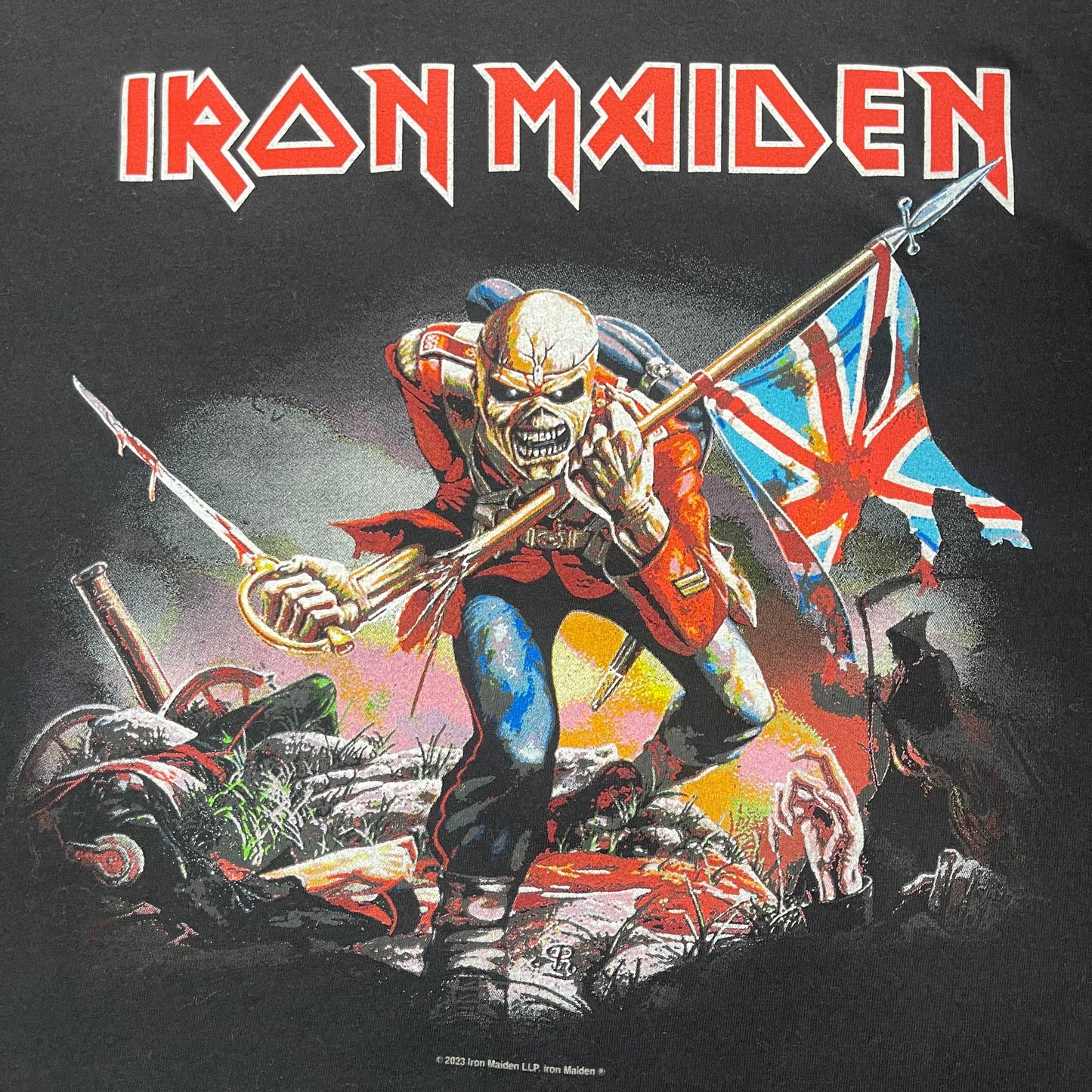 THRIFTED IRON MAIDEN T-SHRIT