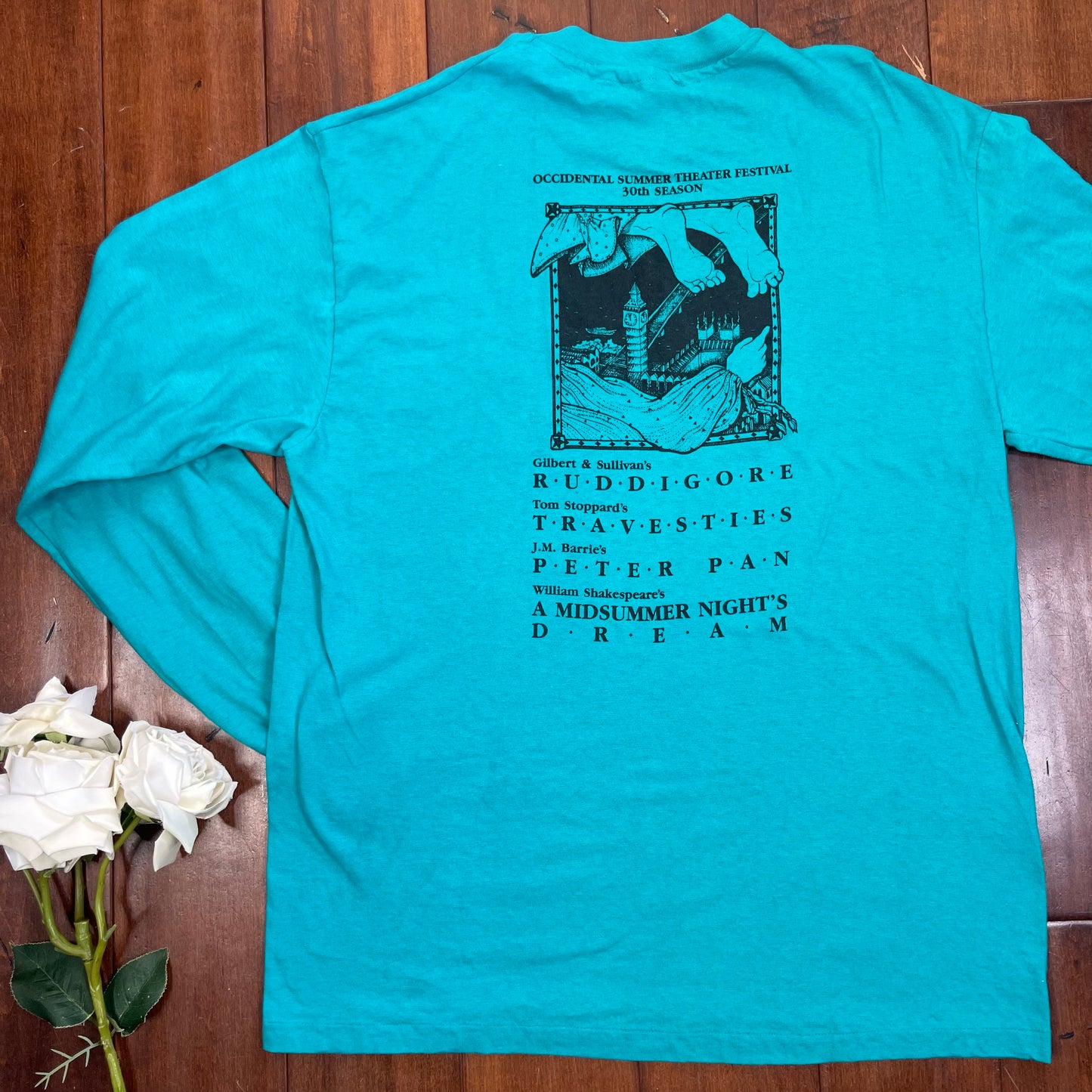 VINTAGE 1989 “HILLSIDE REPERTORY COMPANY” LONG SLEEVE