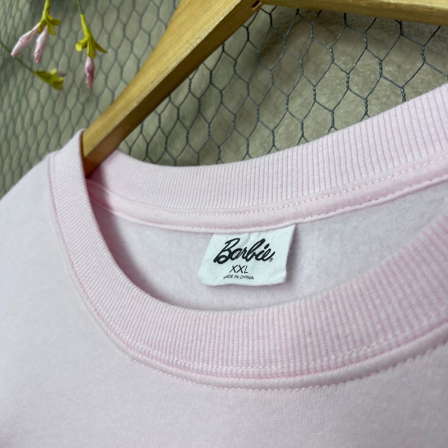 THRIFTED BARBIE CREWNECK SWEATER