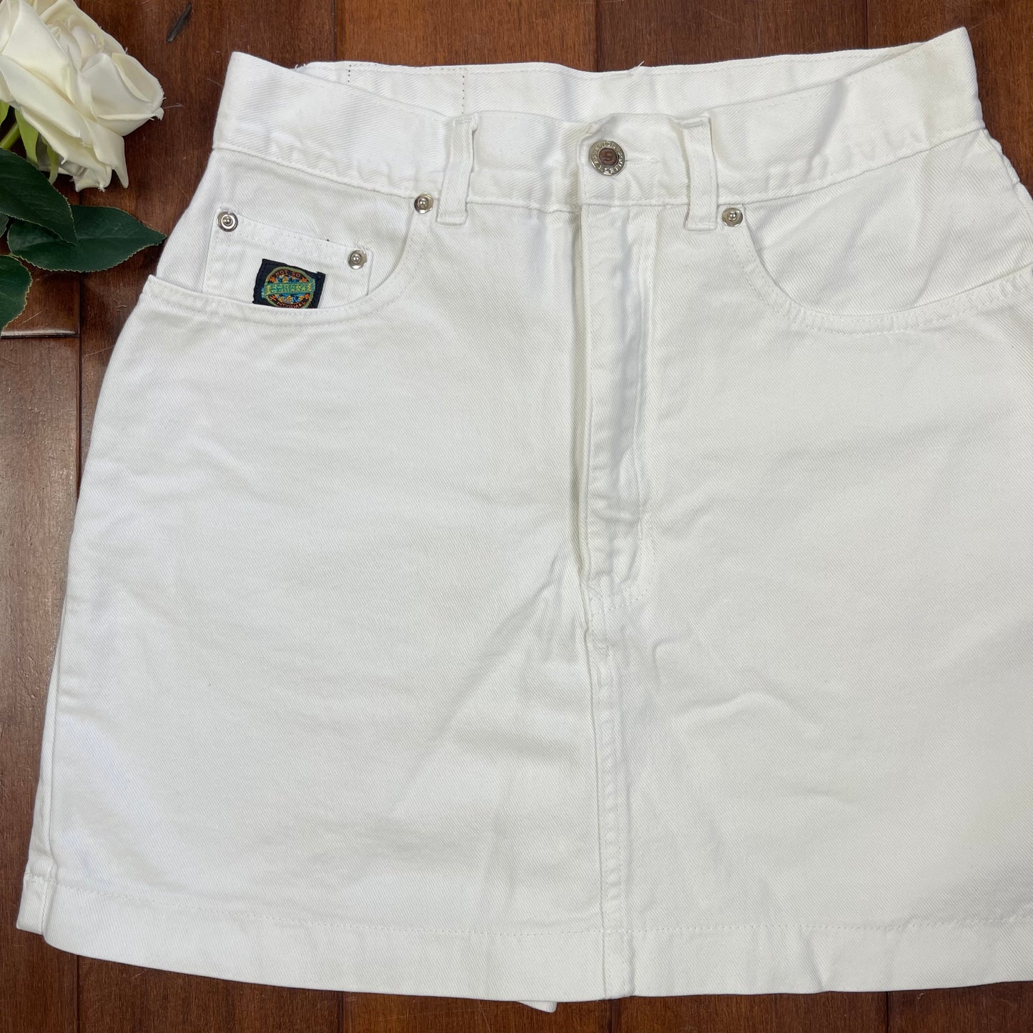 VINTAGE JEAN SKORT