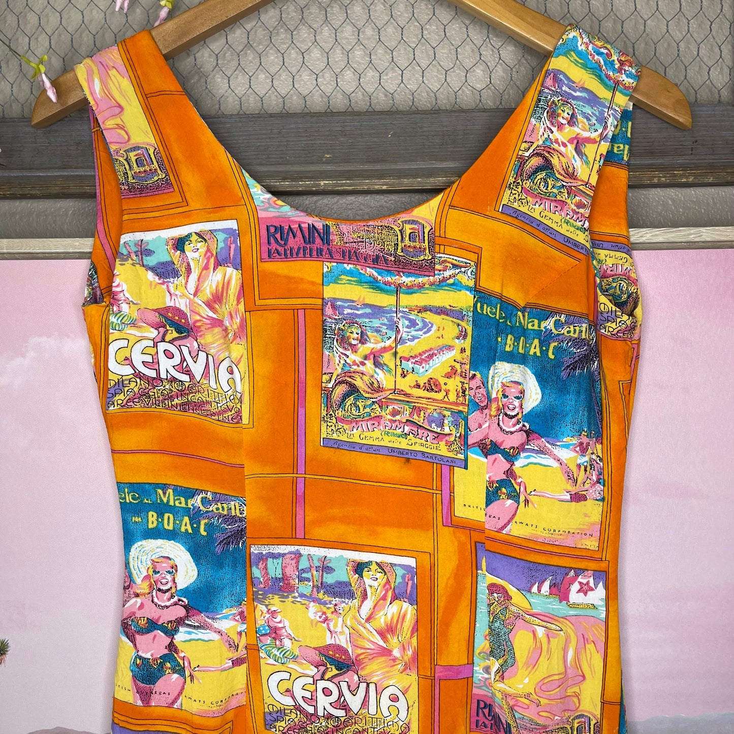 VINTAGE 80’S JAMS WORLD MINI DRESS