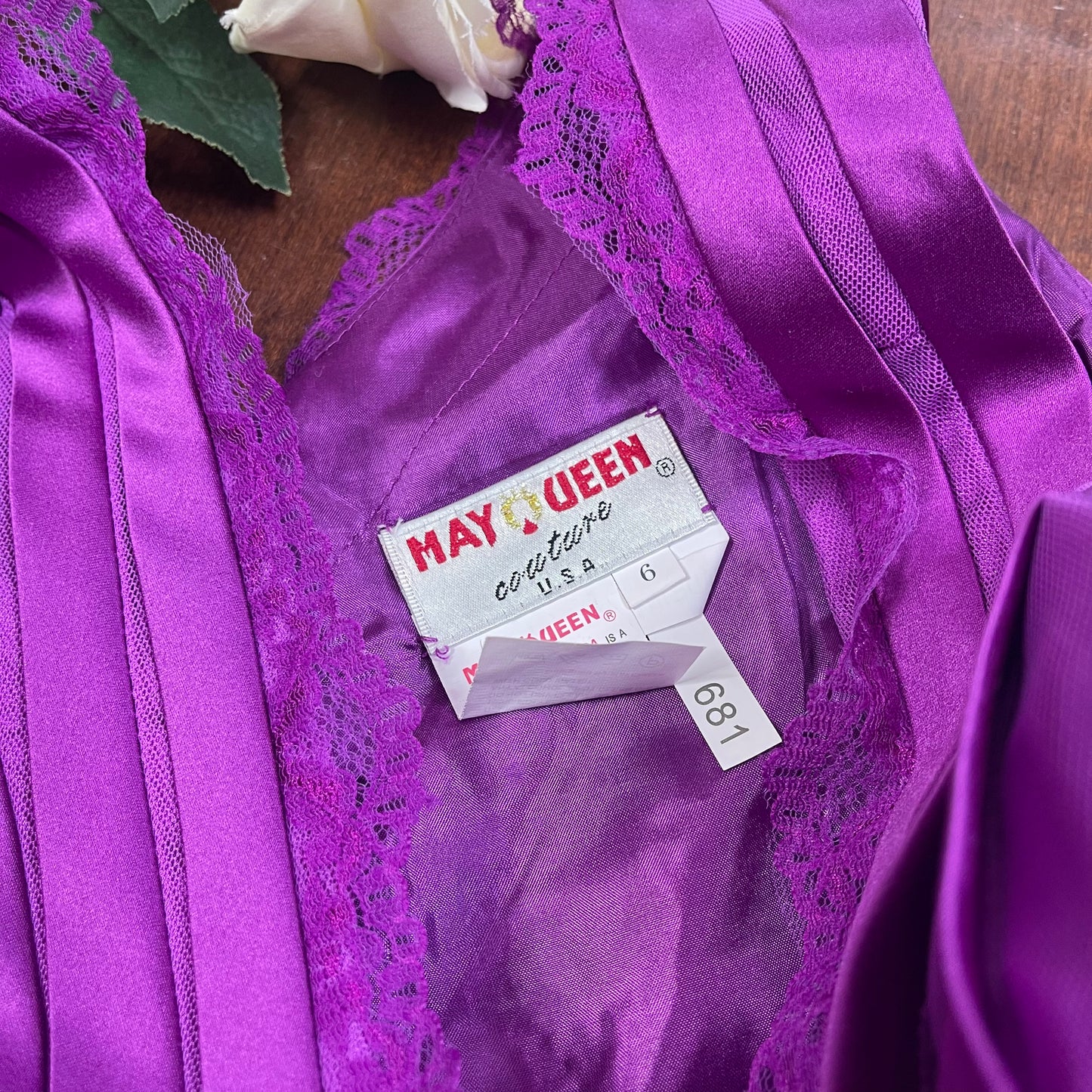THRIFTED MAYQUEEN COUTURE U.S.A. DRESS