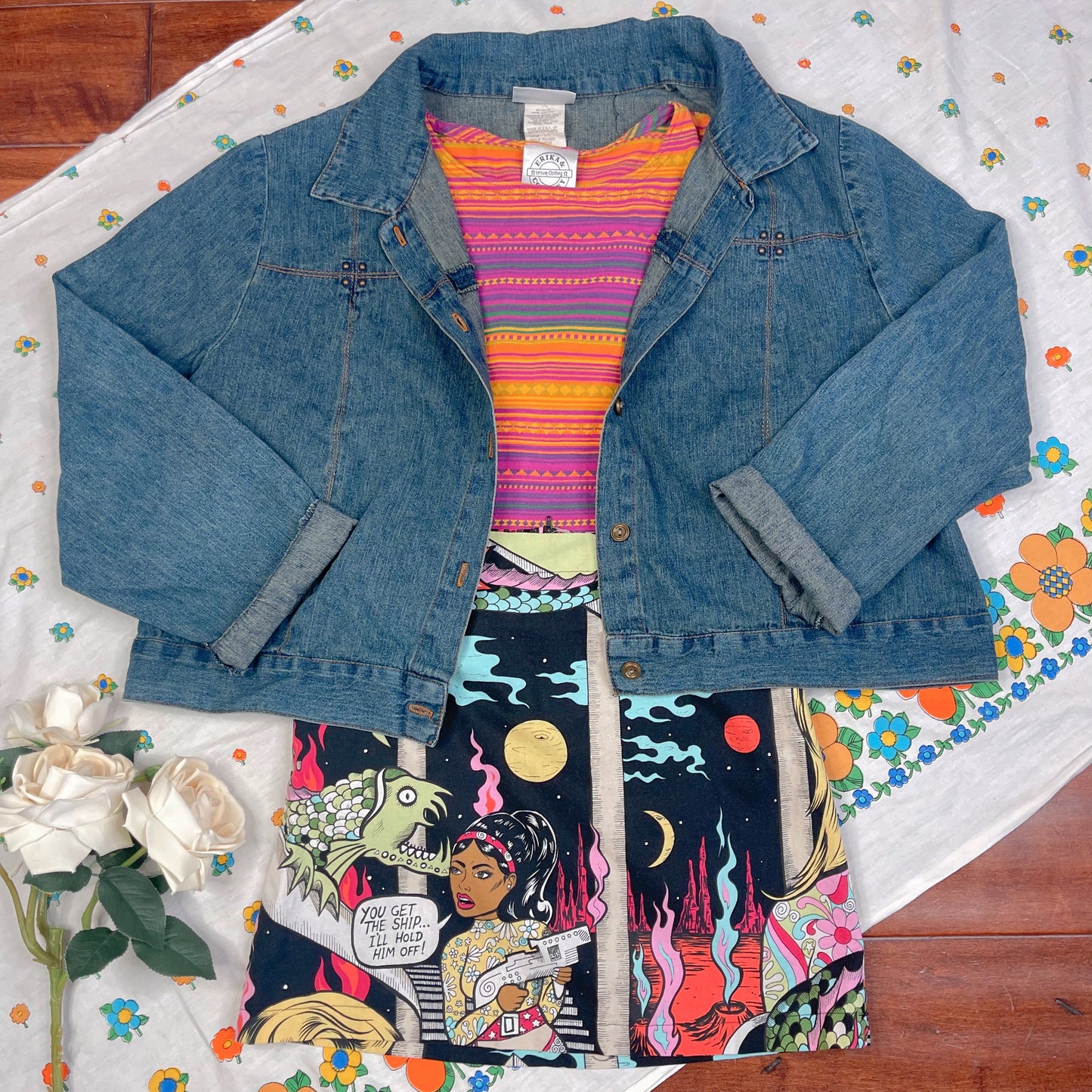 VINTAGE 90’S LIGHTWEIGHT JEAN JACKET