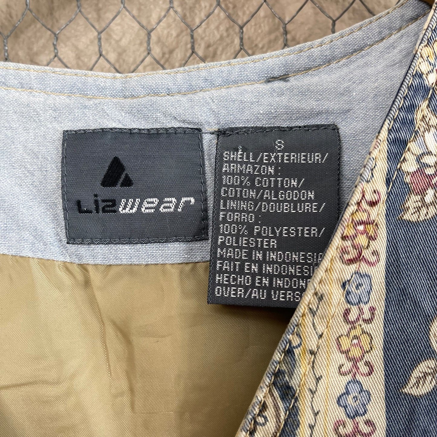 VINTAGE 90’S LIZWEAR VEST