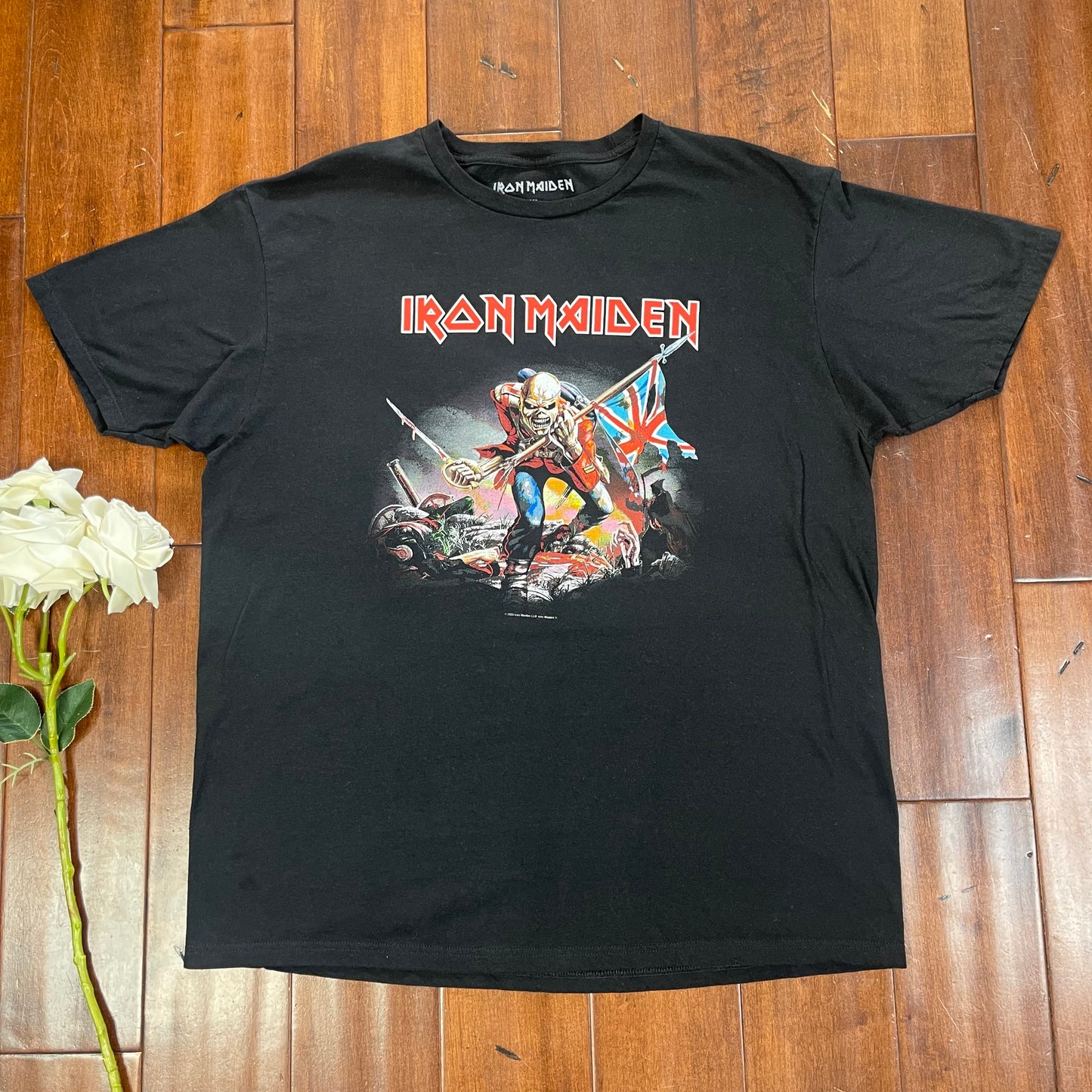 THRIFTED IRON MAIDEN T-SHRIT