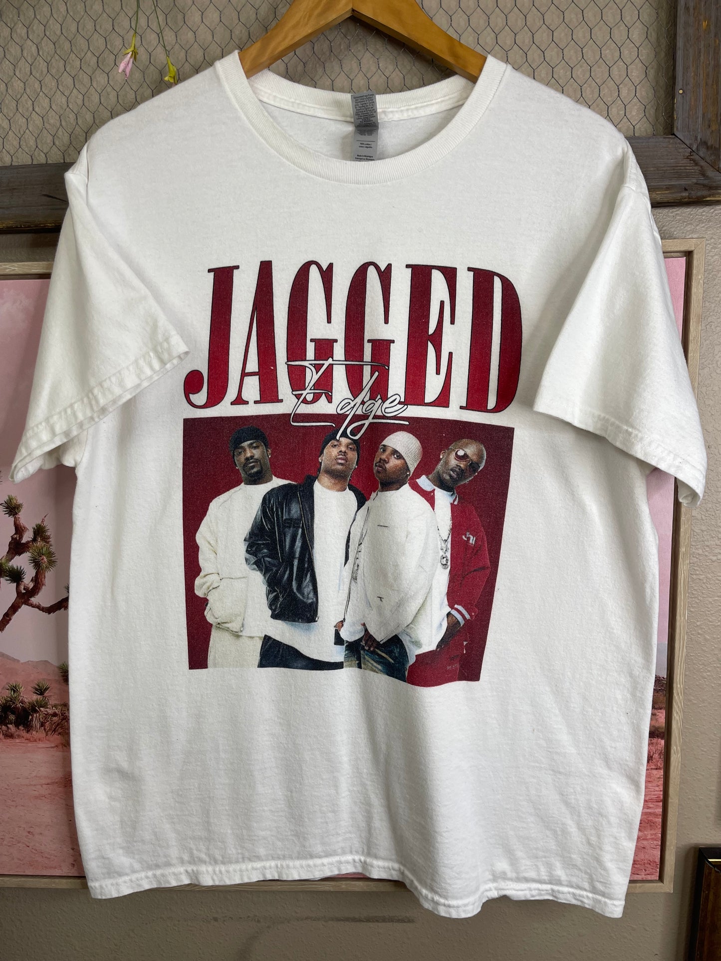 THRIFTED “JAGGED EDGE” T-SHIRT