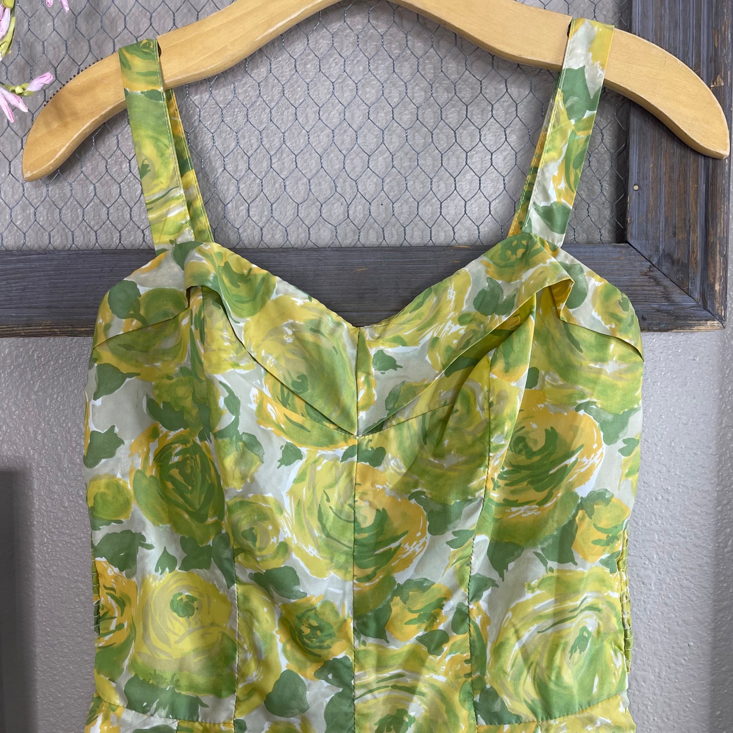 VINTAGE 50’S FLORAL PLAYSUIT ROMPER