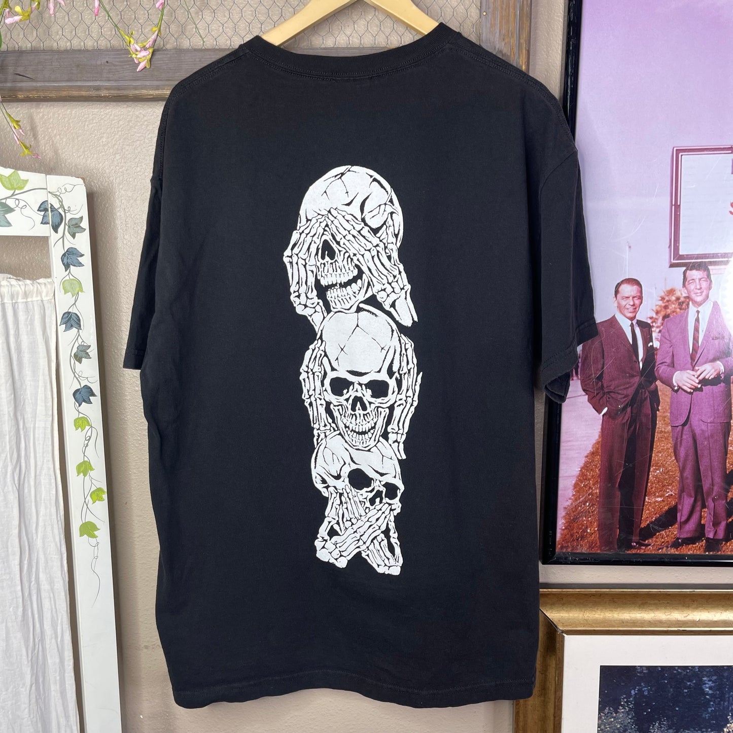 THRIFTED REBEL EIGHT SKULL T-SHIRT