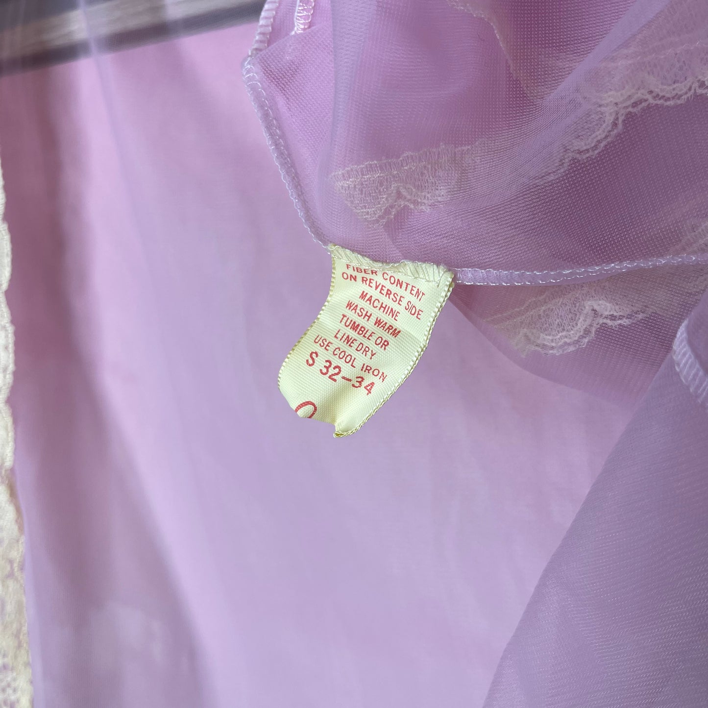 VINTAGE 70’S SEARS BABYDOLL TWO PIECE NIGHTGOWN