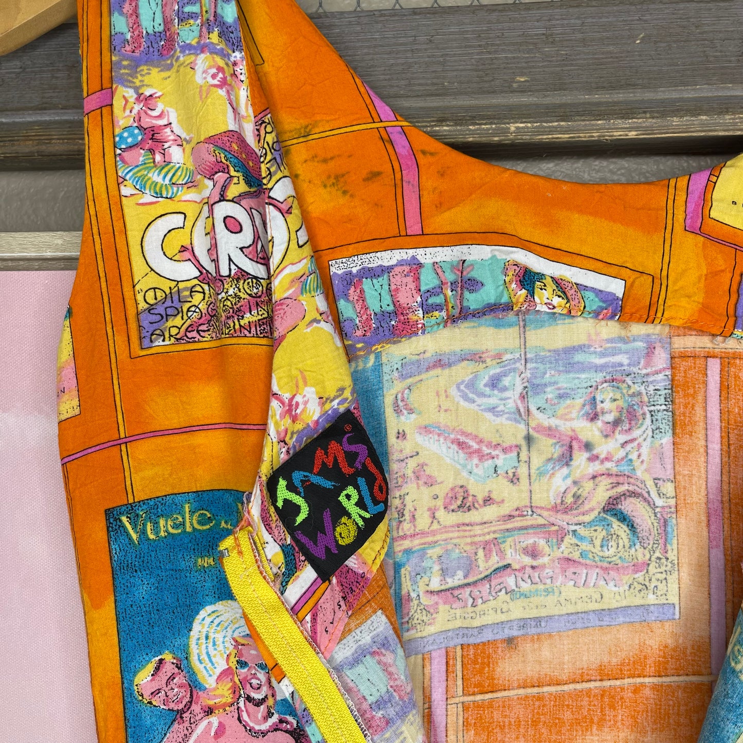 VINTAGE 80’S JAMS WORLD MINI DRESS