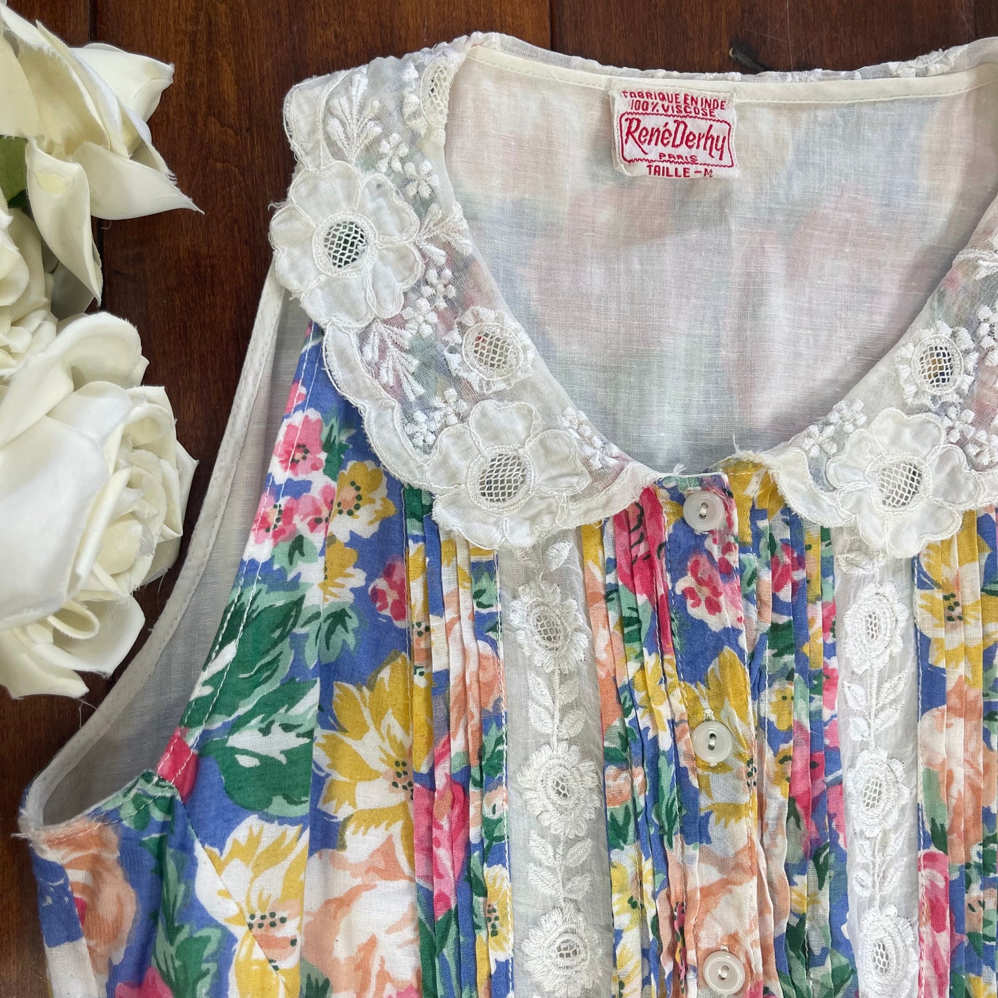 VINTAGE 60’S FLORAL DRESS