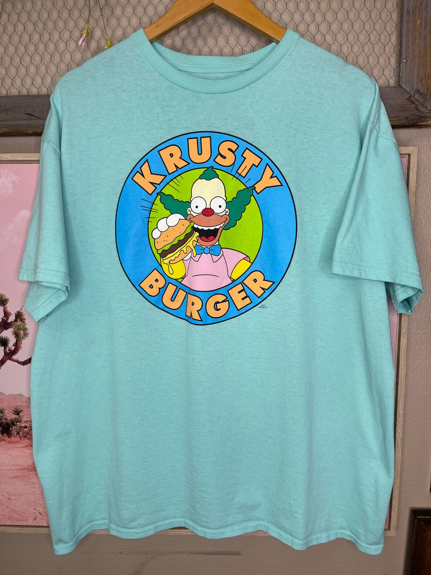 THRIFTED “KRUSTY BURGER” T-SHIRT