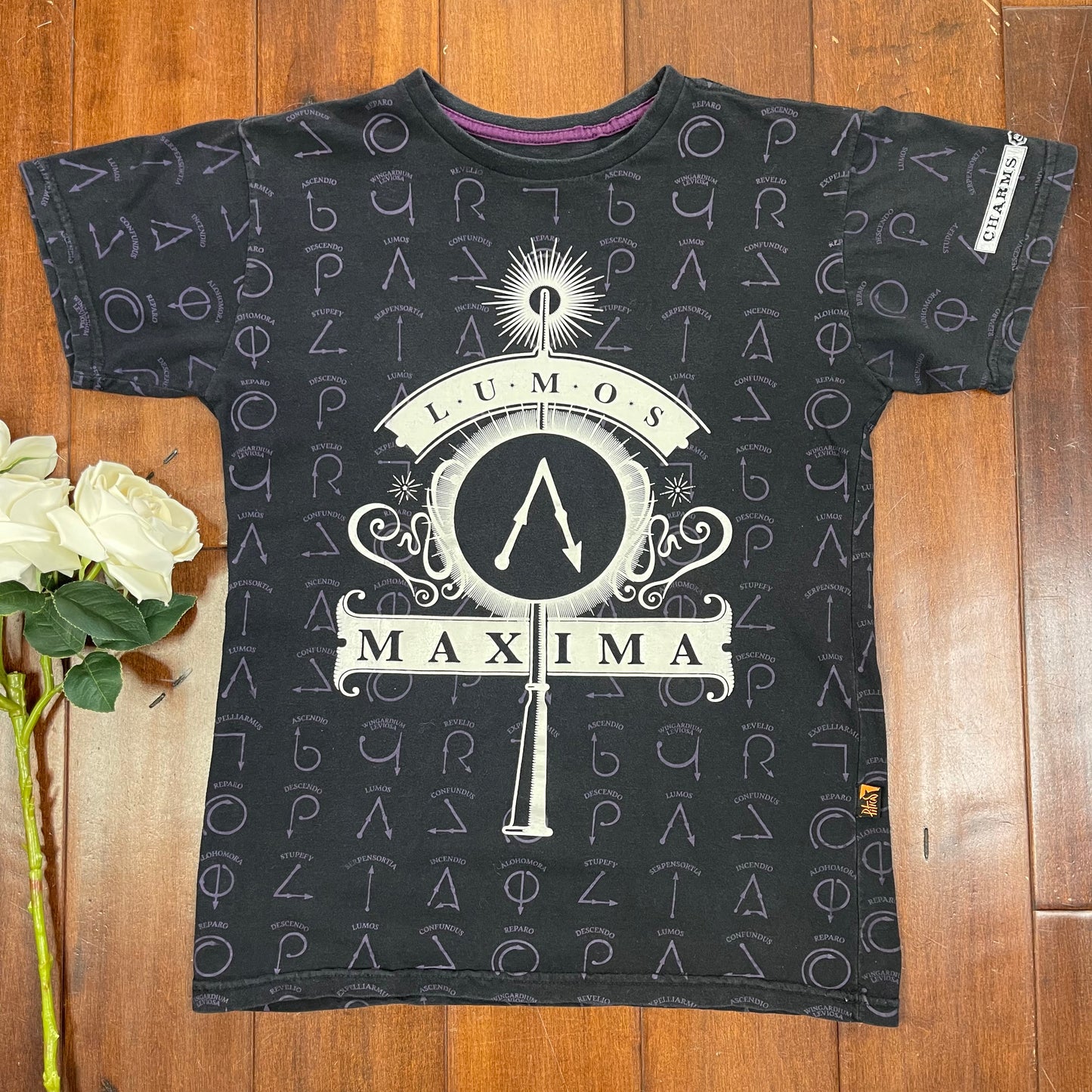 THRIFTED HARRY POTTER “LUMOS MAXIMA” T-SHIRT