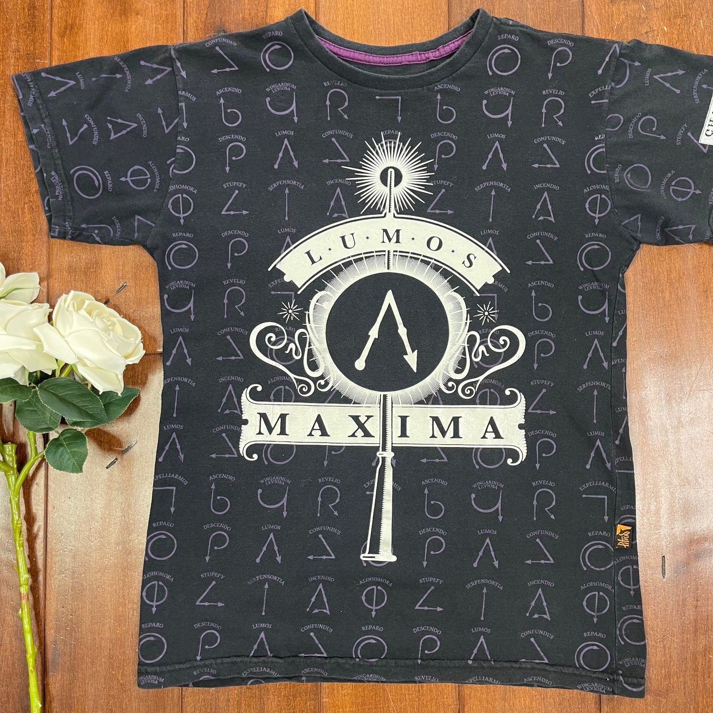 THRIFTED HARRY POTTER “LUMOS MAXIMA” T-SHIRT