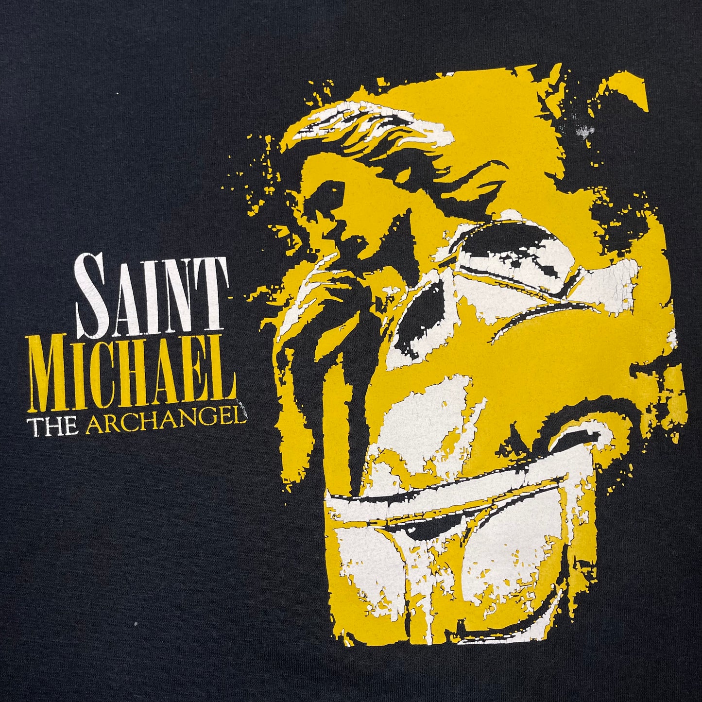 THRIFTED SAINT MICHAEL THE ARCHANGEL T-SHIRT