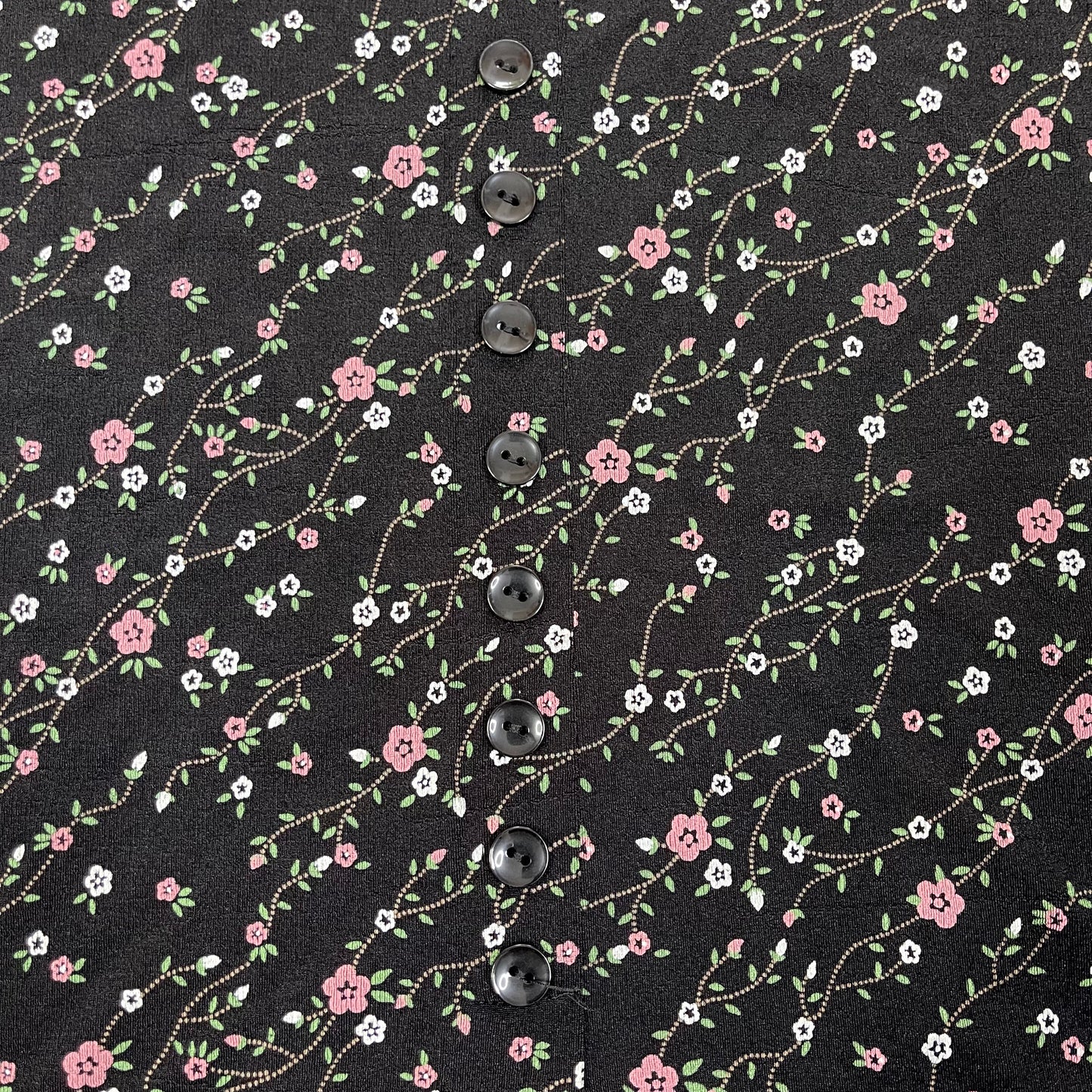 THRIFTED FLORAL MAXI SKIRT