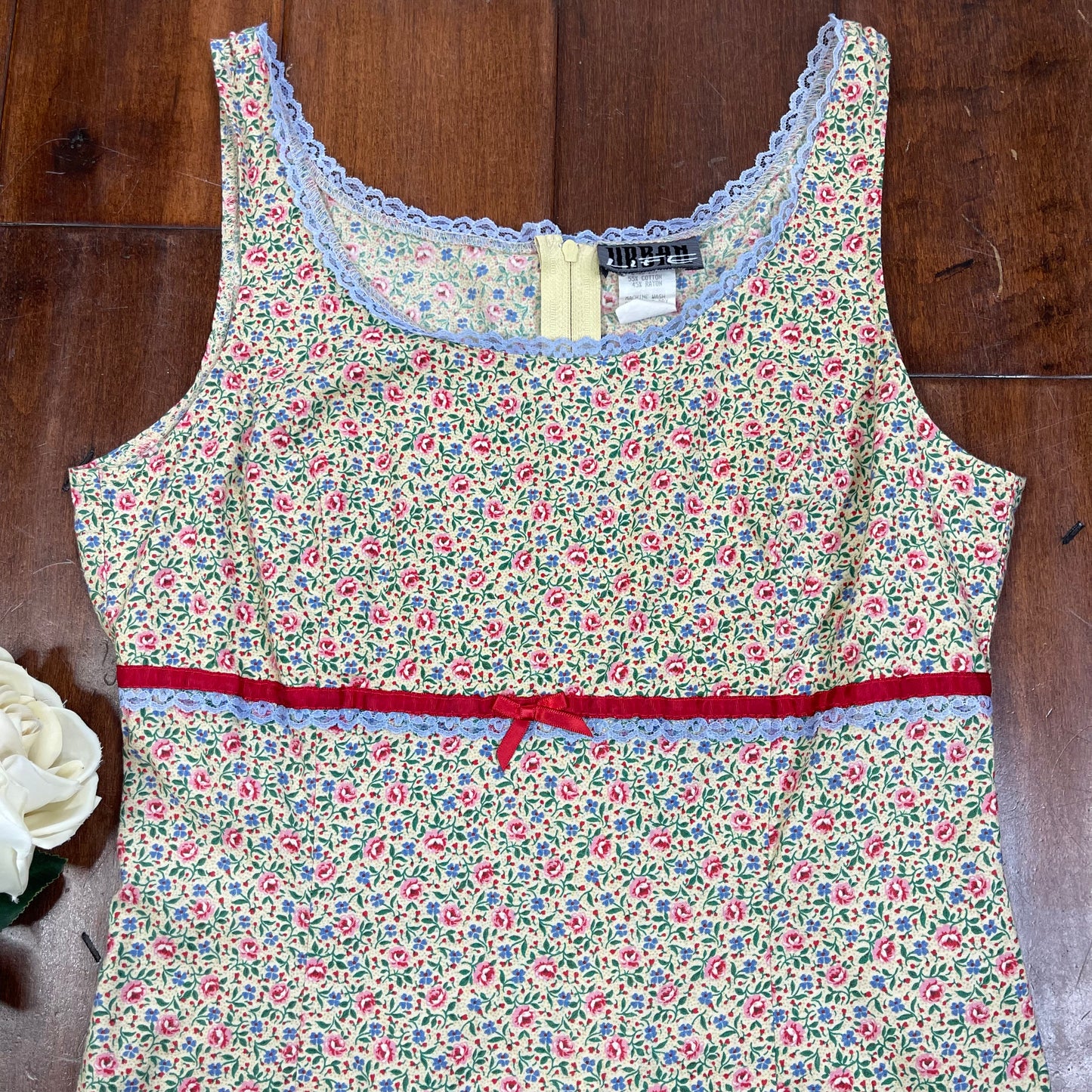 VINTAGE 90’S FLORAL MINI DRESS