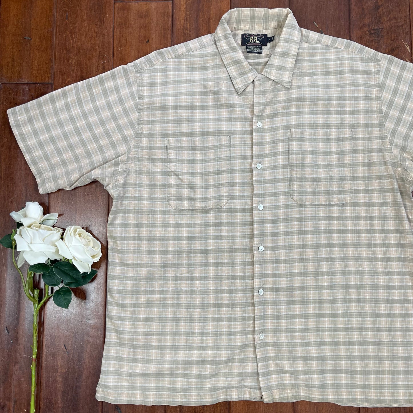 VINTAGE RALPH LAUREN BUTTON-UP