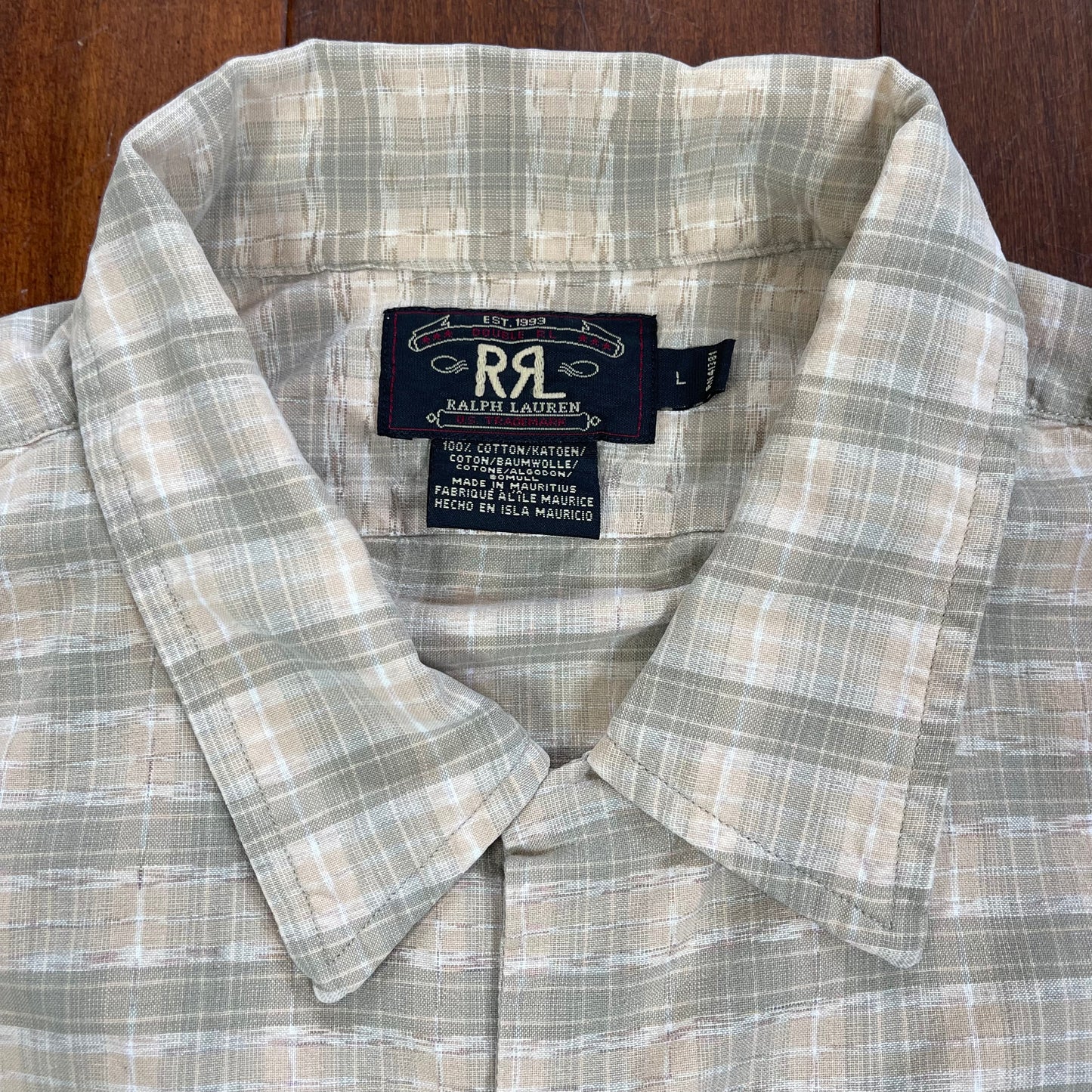 VINTAGE RALPH LAUREN BUTTON-UP