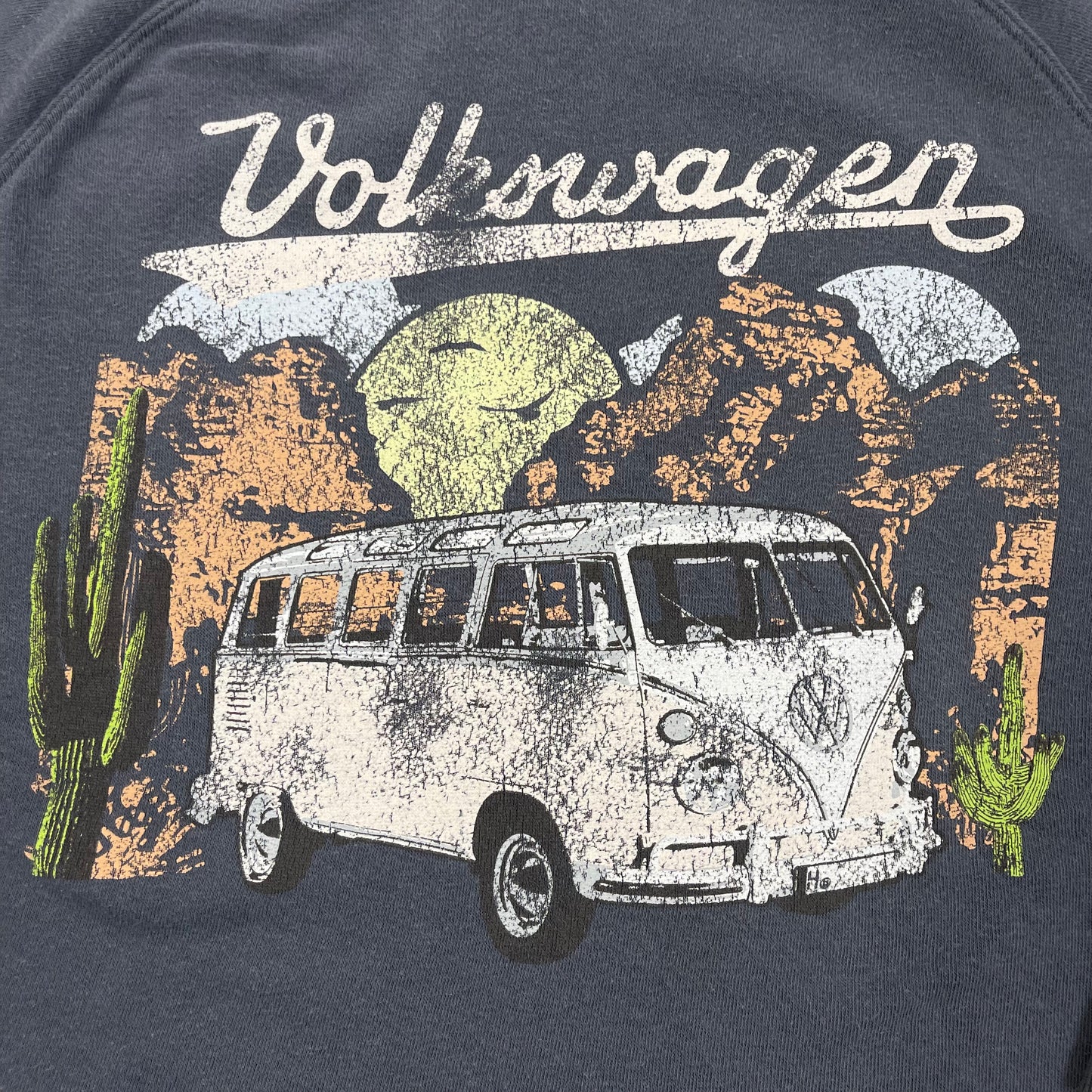 THRIFTED VOLKSWAGEN LICENSED CROPPED HOODIE