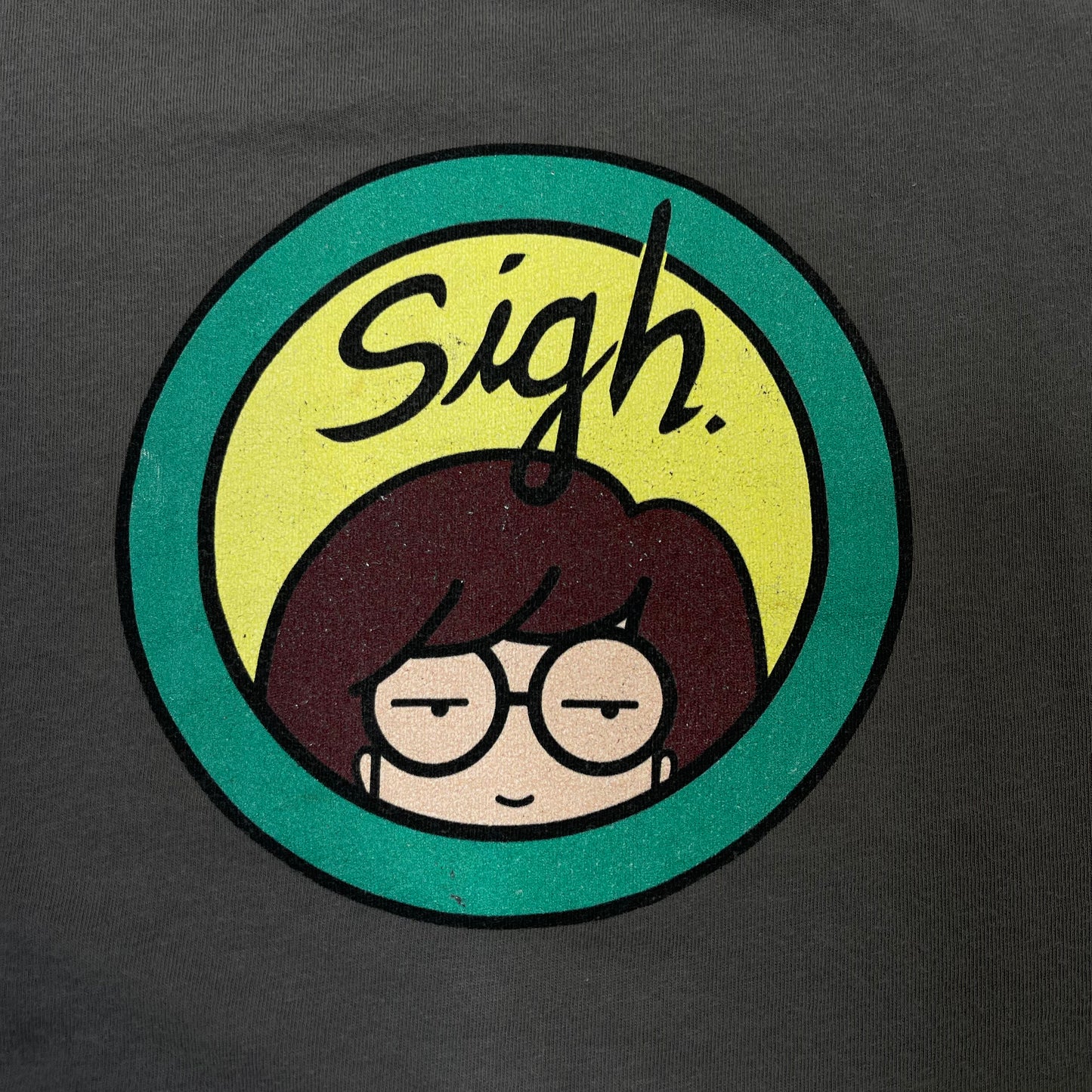THRIFTED DARIA “SIGH” TEE