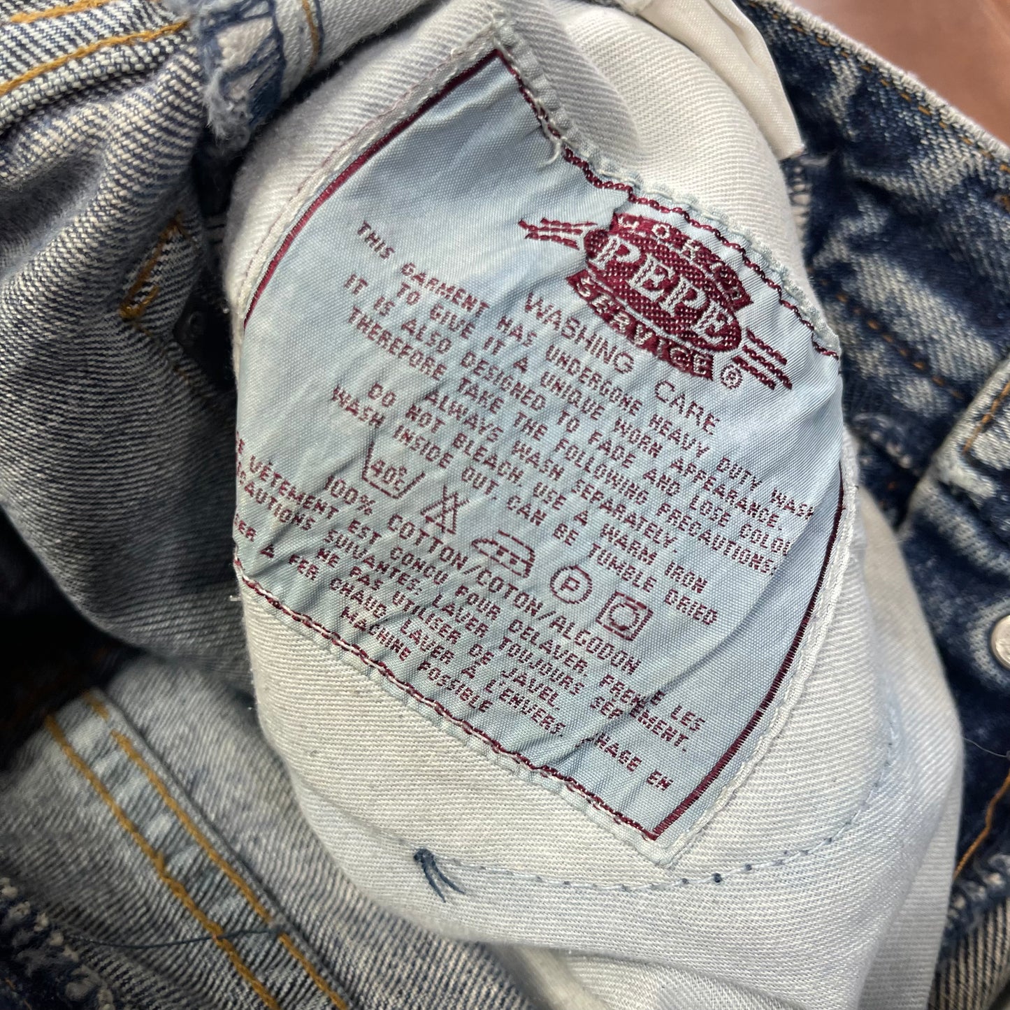 VINTAGE 80’S HIGH-WAISTED JEANS