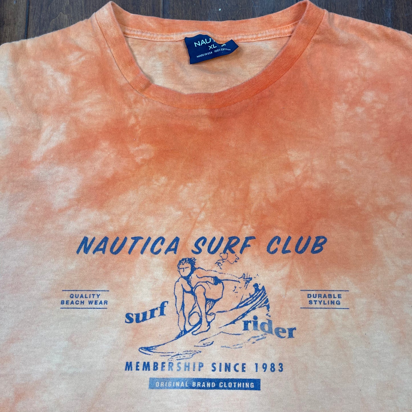 THRIFTED “NAUTICAL SURF CLUB” T-SHIRT