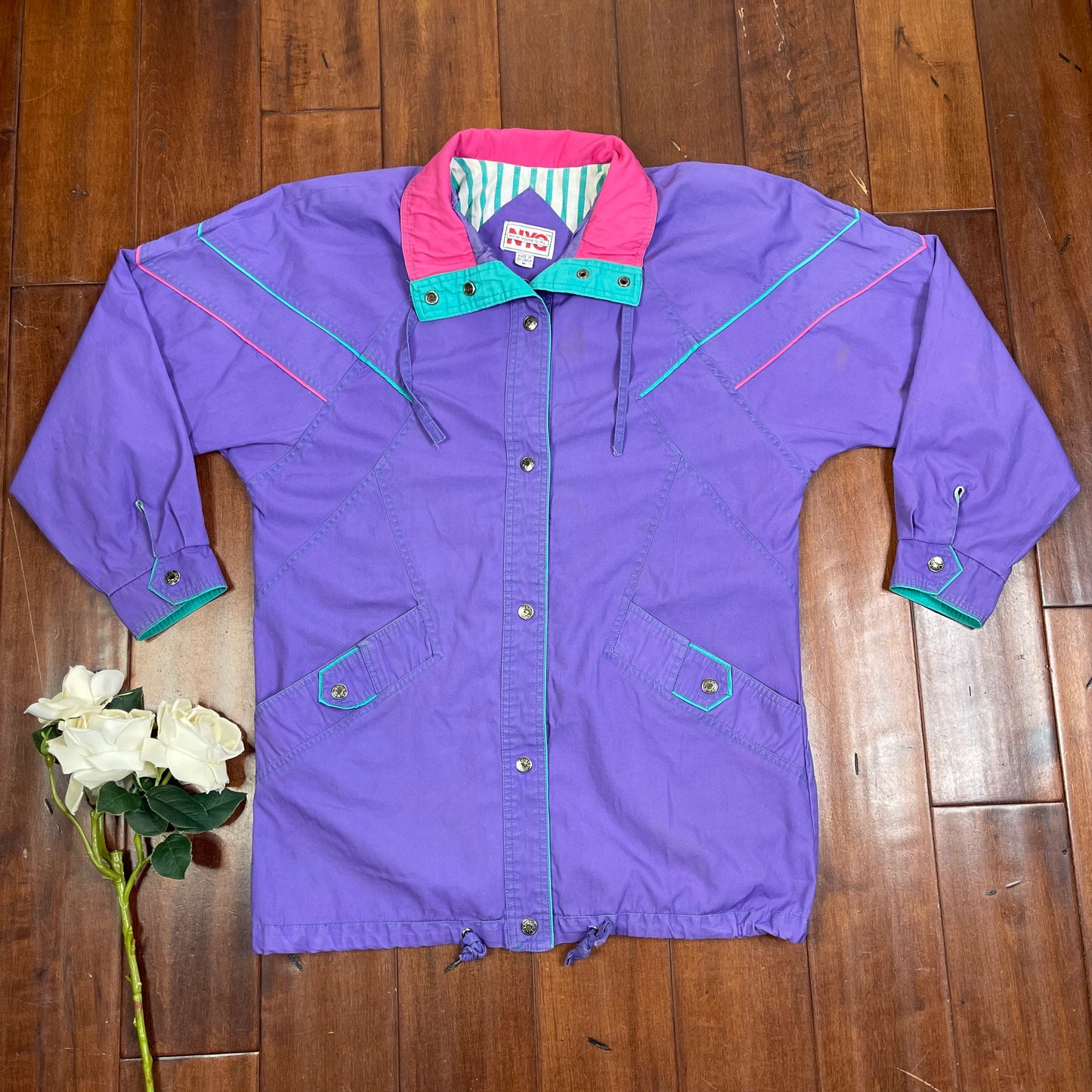 VINTAGE 80’S BUTTON-UP JACKET