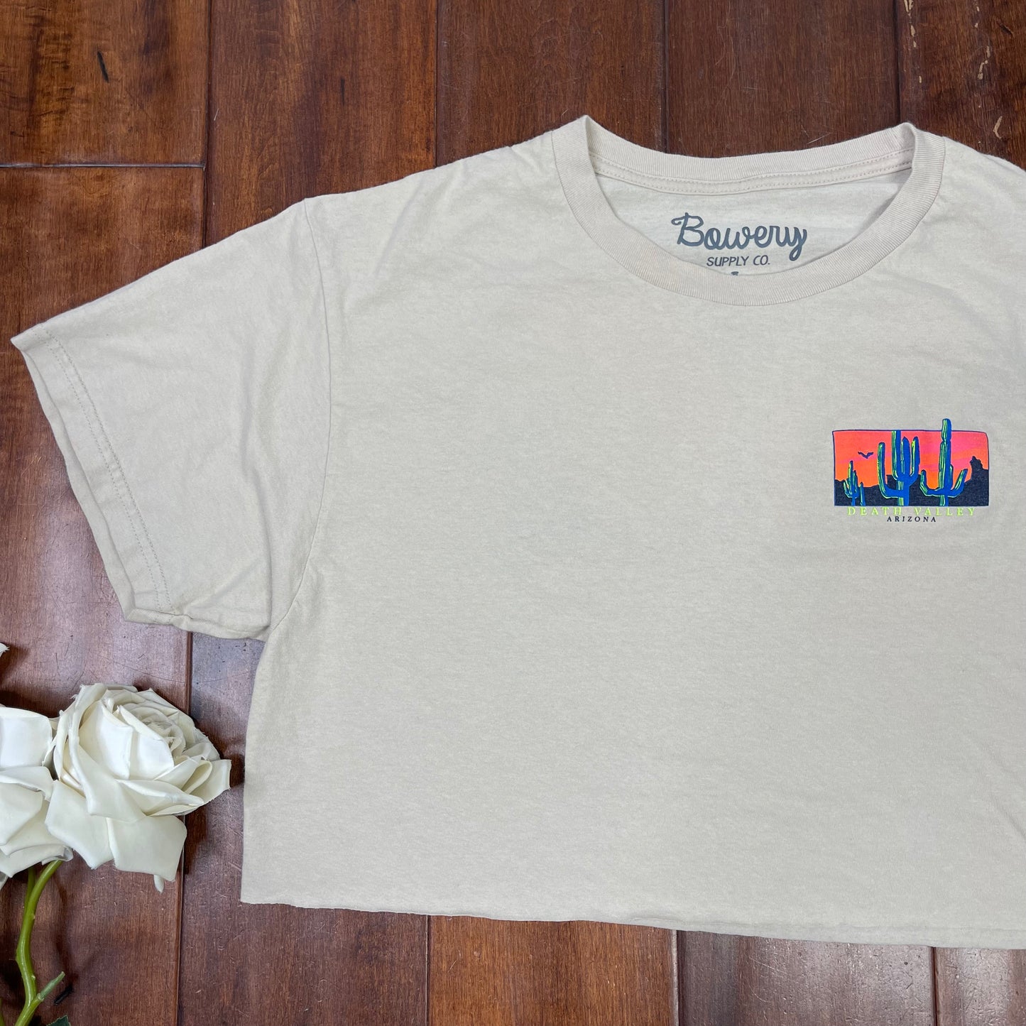 THRIFTED DEATH VALLEY ARIZONA CUT-UP TEE