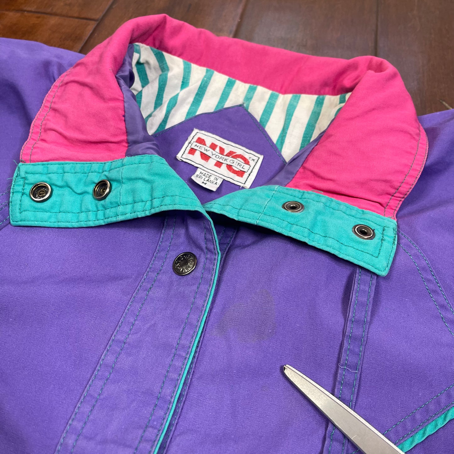 VINTAGE 80’S BUTTON-UP JACKET