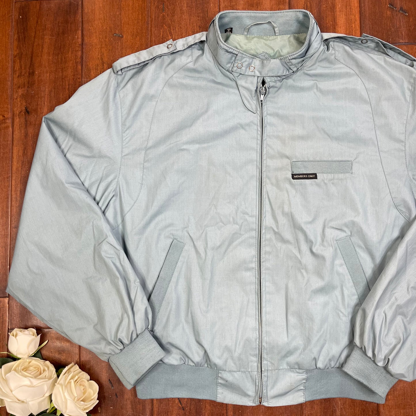 VINTAGE 80’S MEMBERS ONLY ZIP-UP JACKET