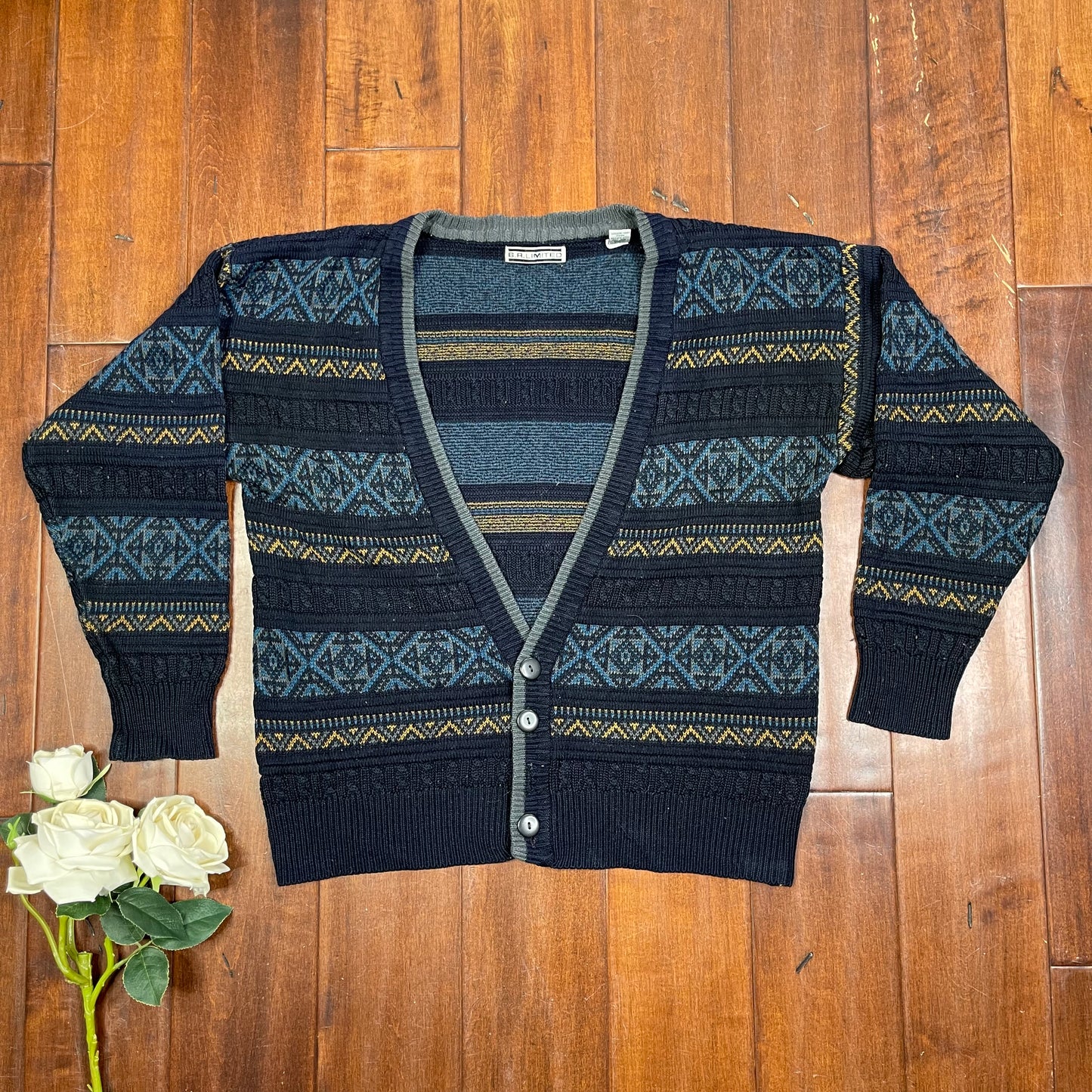 VINTAGE 80’S GRANDPA CARDIGAN