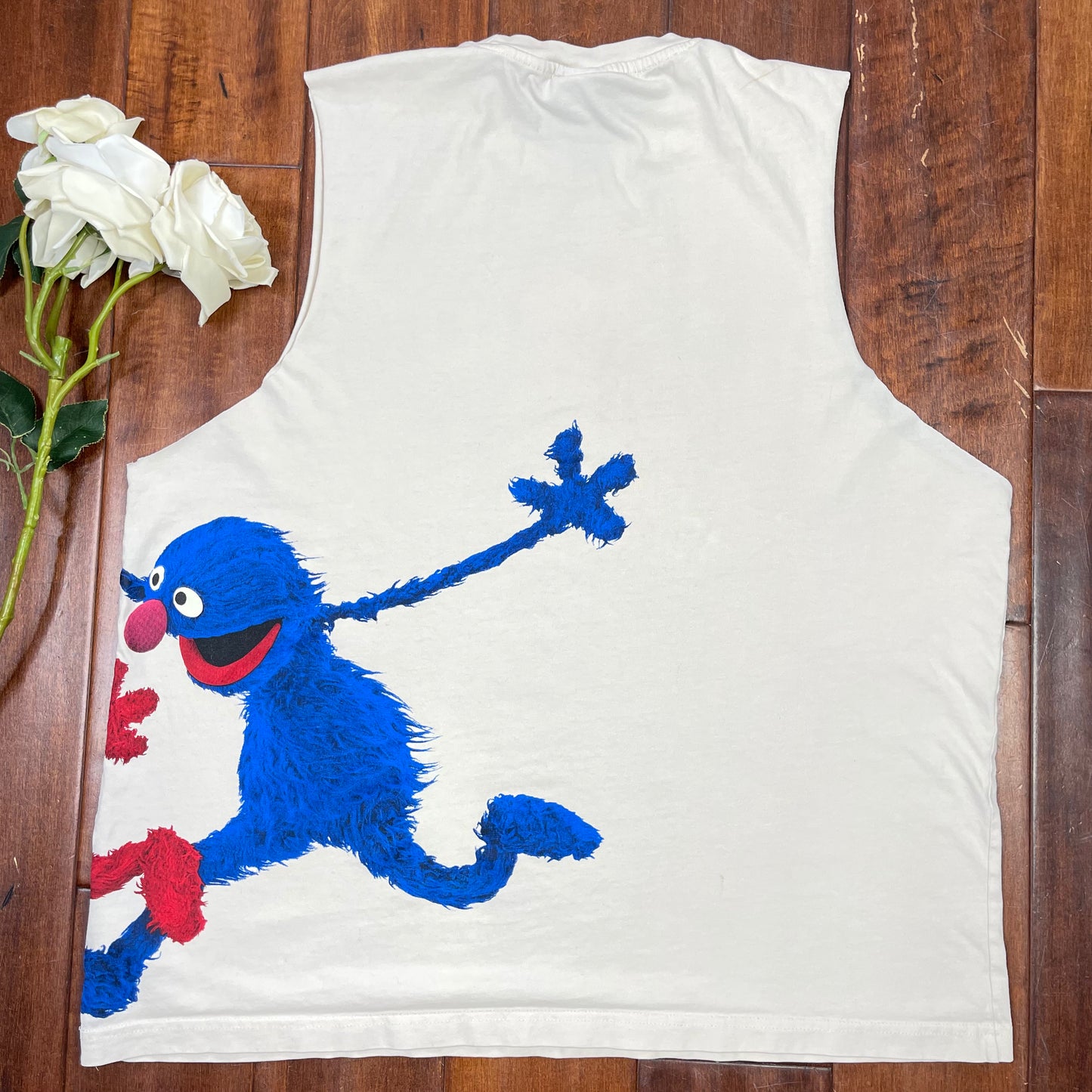 THRIFTED “SESAME STREET” CUT-UP TEE