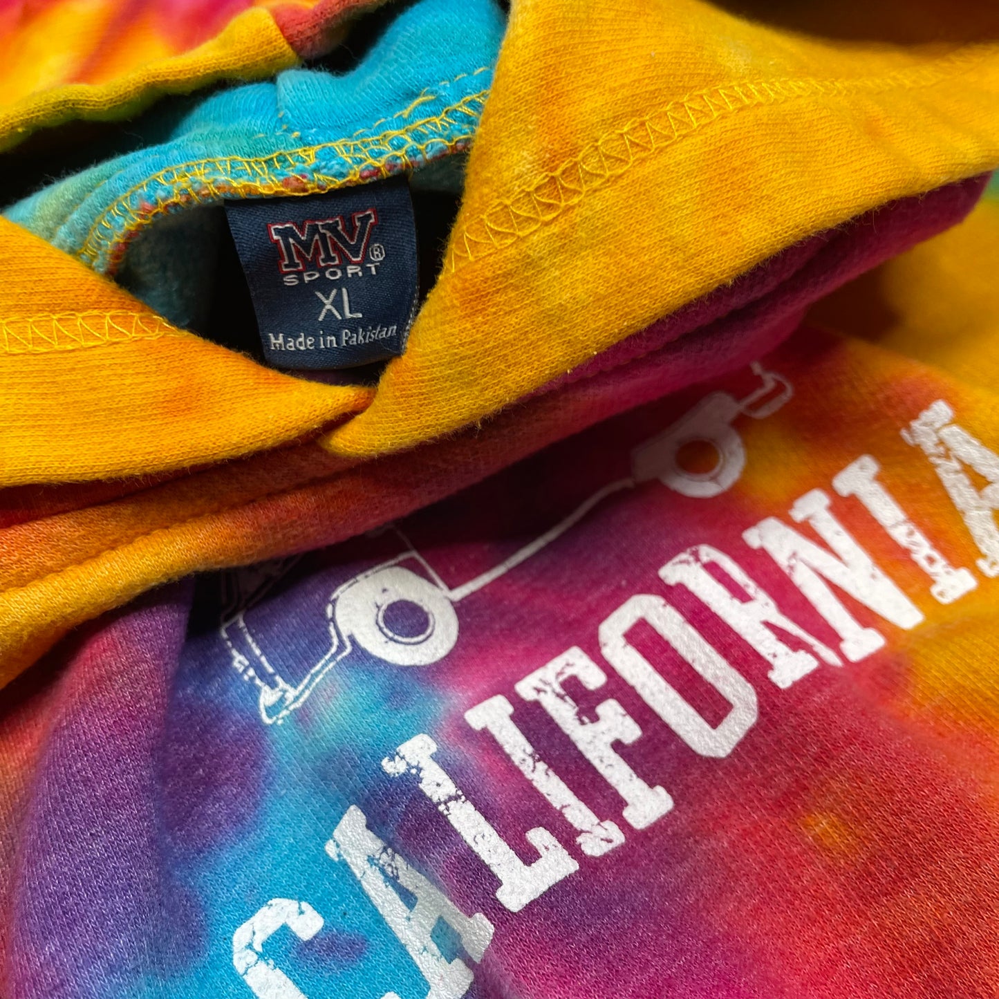 THRIFTED CATALINA ISLAND CALIFORNIA HOODIE