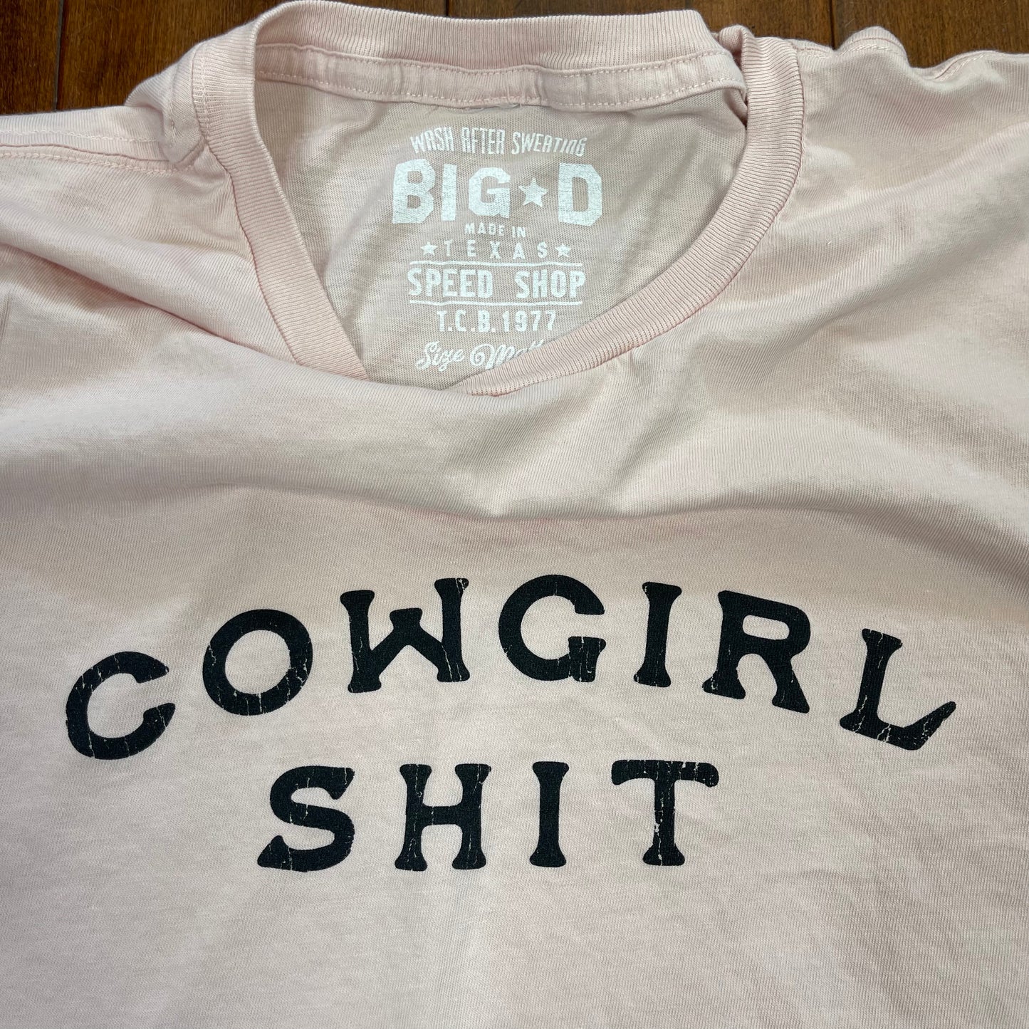 THRIFTED “COWGIRL SHIT” T-SHIRT
