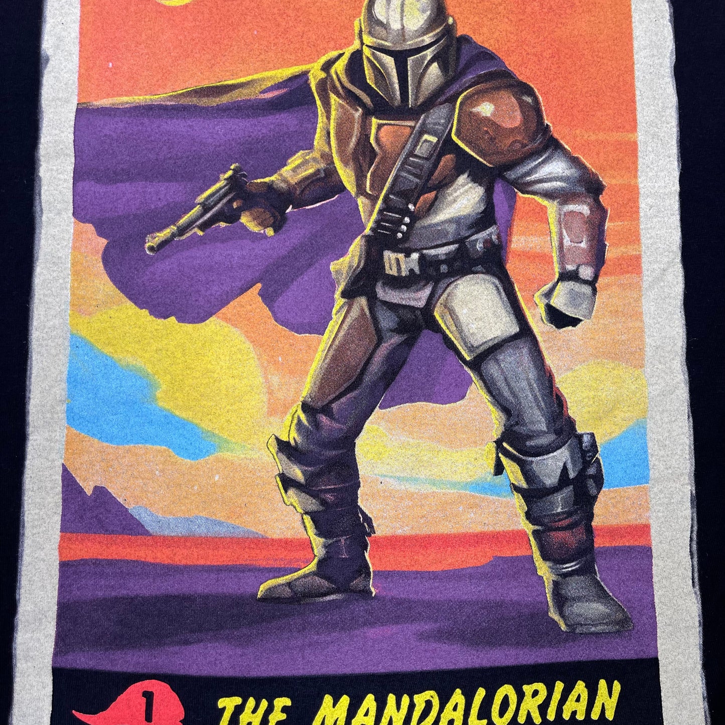 THRIFTED “THE MANDALORIAN” CUT-UP TEE