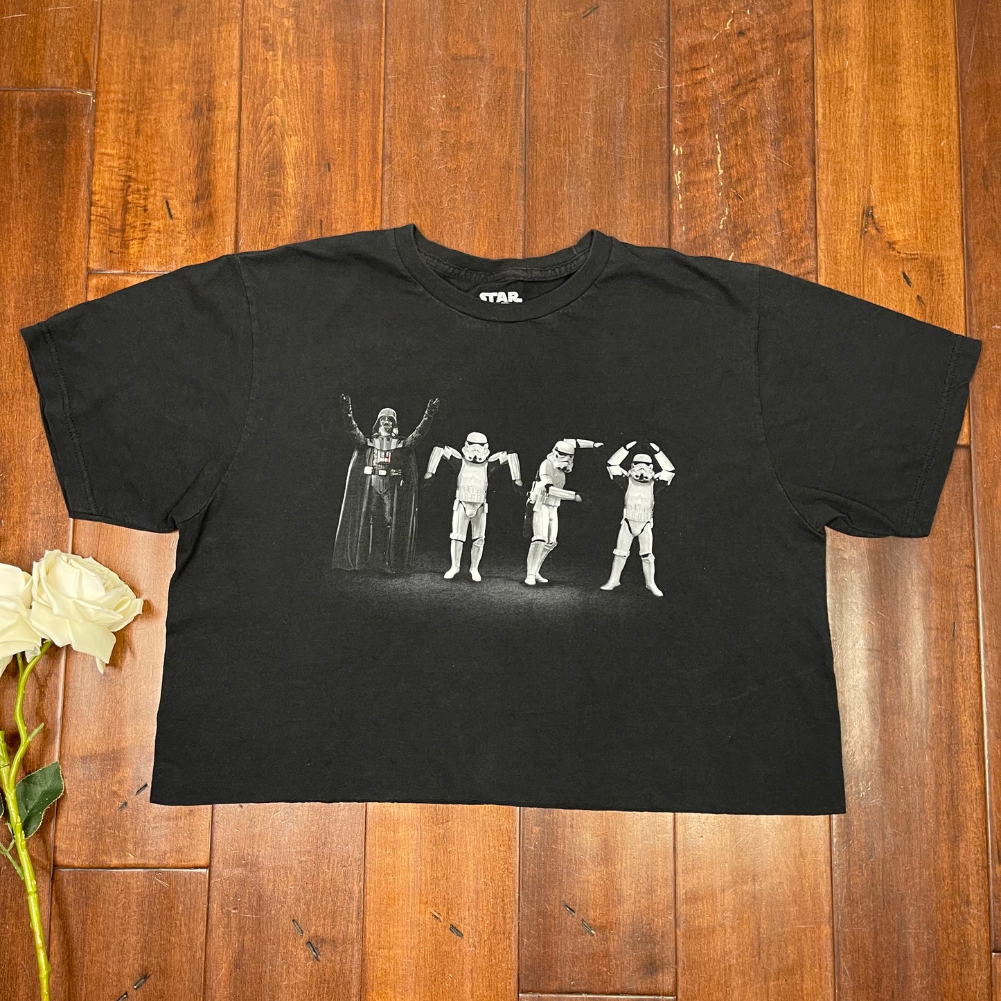 THRIFTED “YMCA” STAR WARS CUT-UP TEE