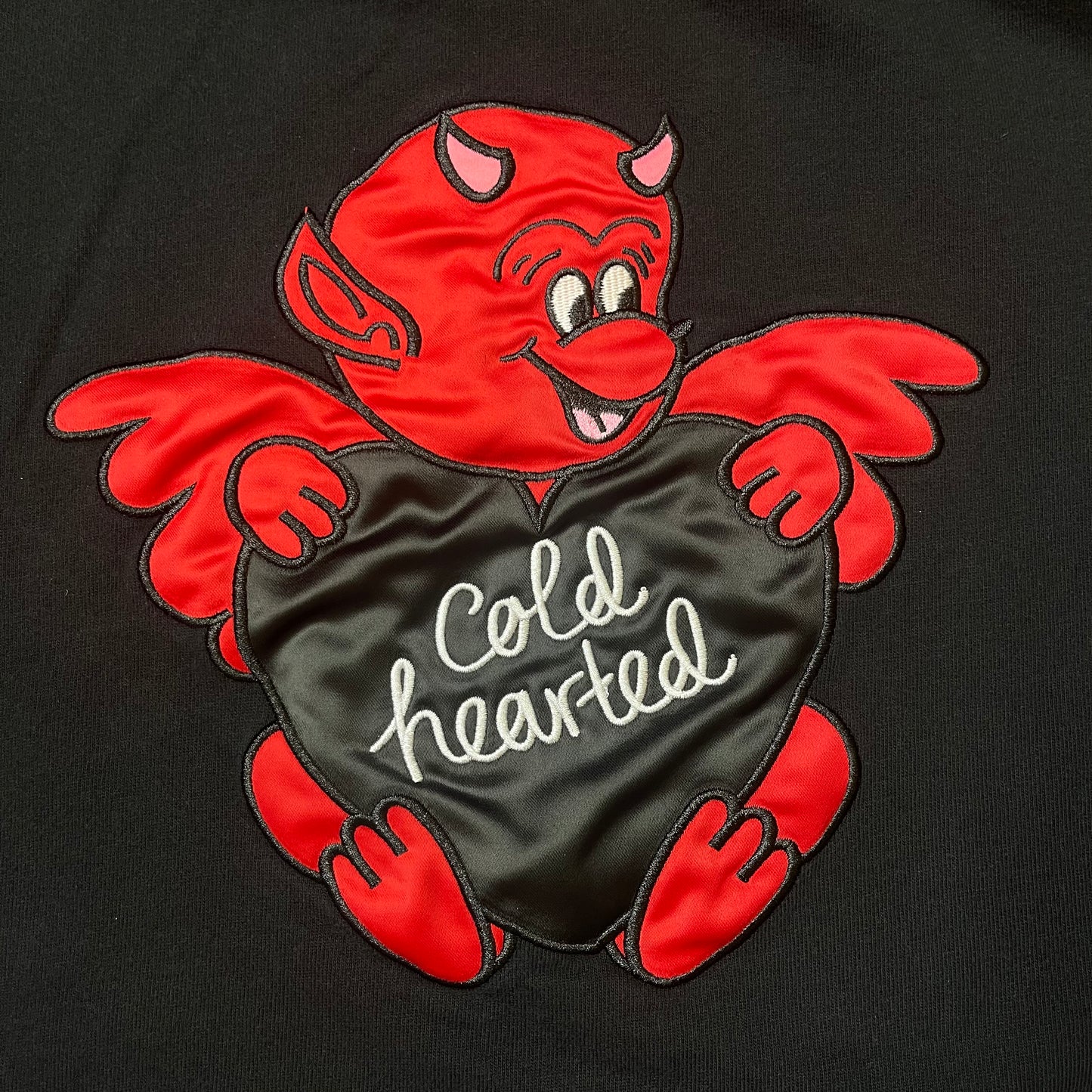 THRIFTED LAZY OAF “COLD HEARTED” TURTLENECK SWEATER