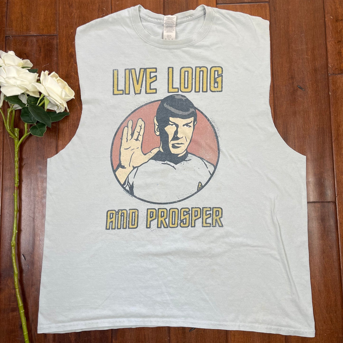 THRIFTED SPOCK CUT-UP TEE