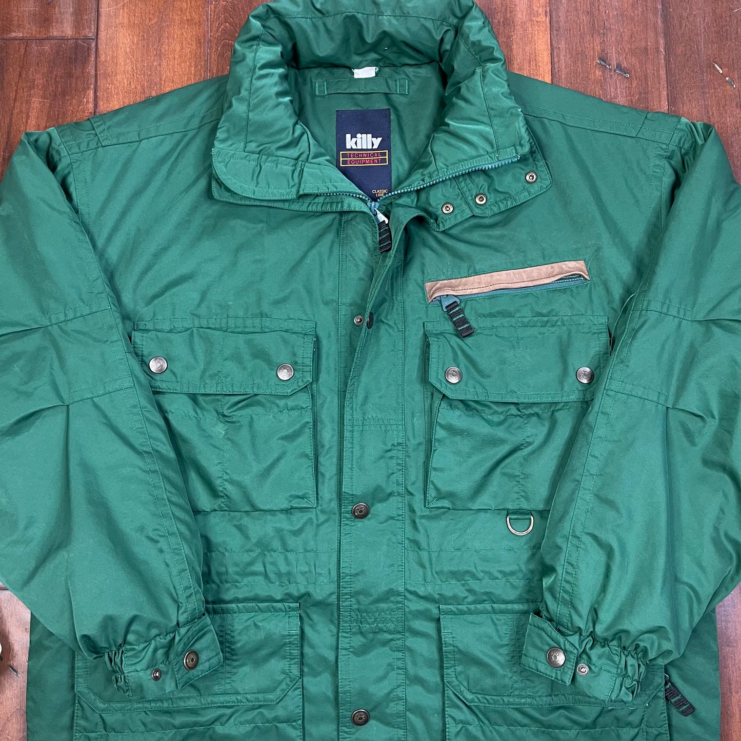 THRIFTED ZIP-UP SKI JACKET