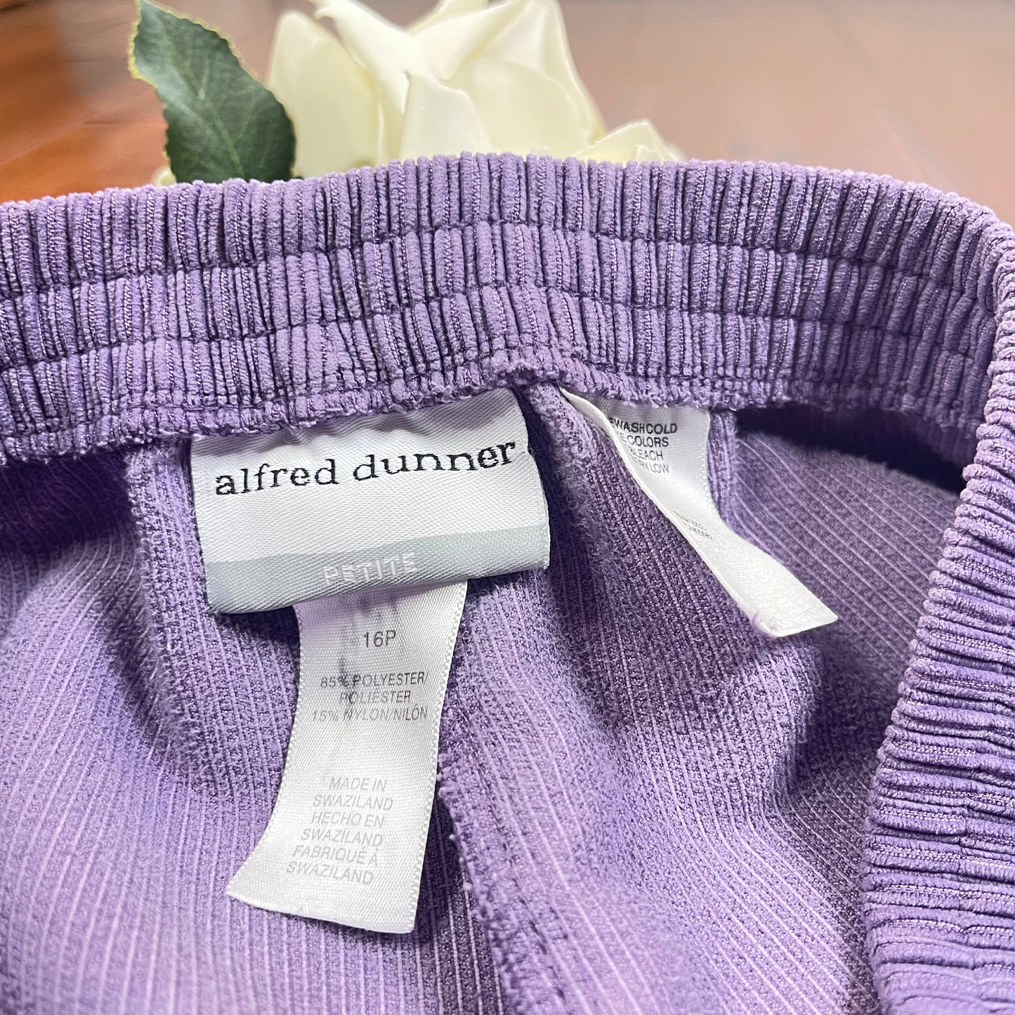 THRIFTED LILAC CORDUROY PANTS