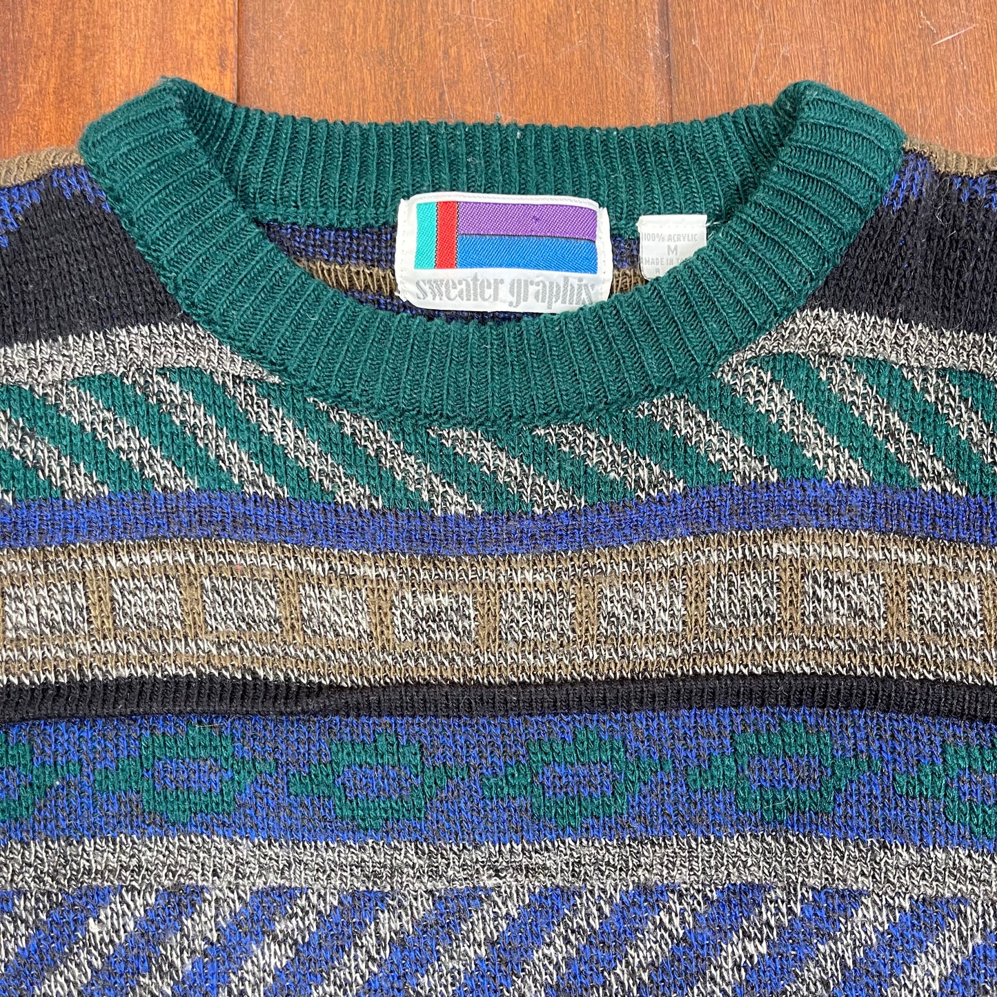 VINTAGE 80’S GRANDPA SWEATER